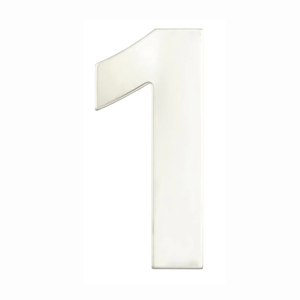 Austyle Architectural Numeral Concealed Fix 130mm Polished Stainless Steel - Image 3