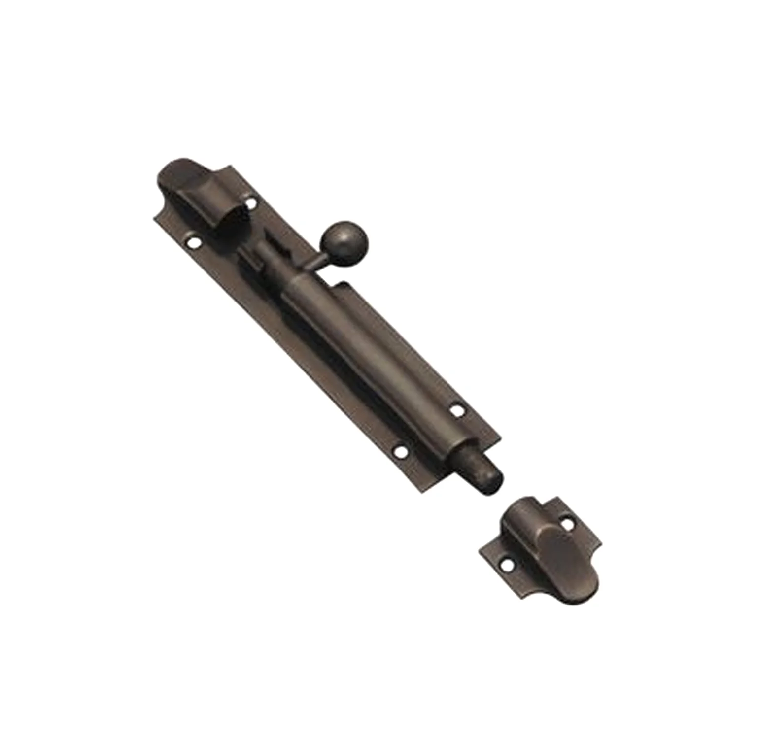 Austyle Barrel Bolt Tapered Door Lock Chrome Plate - Available in Various Sizes - Image 3