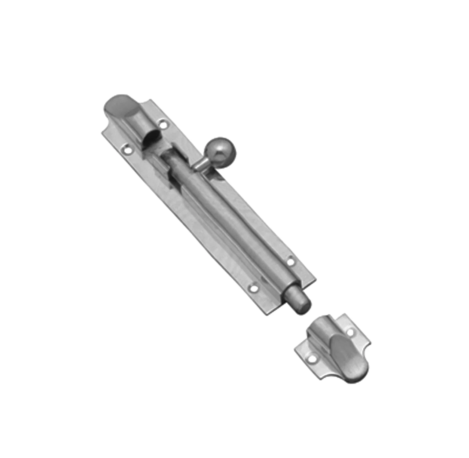 Austyle Barrel Bolt Tapered Door Lock Chrome Plate - Available in Various Sizes - Image 6