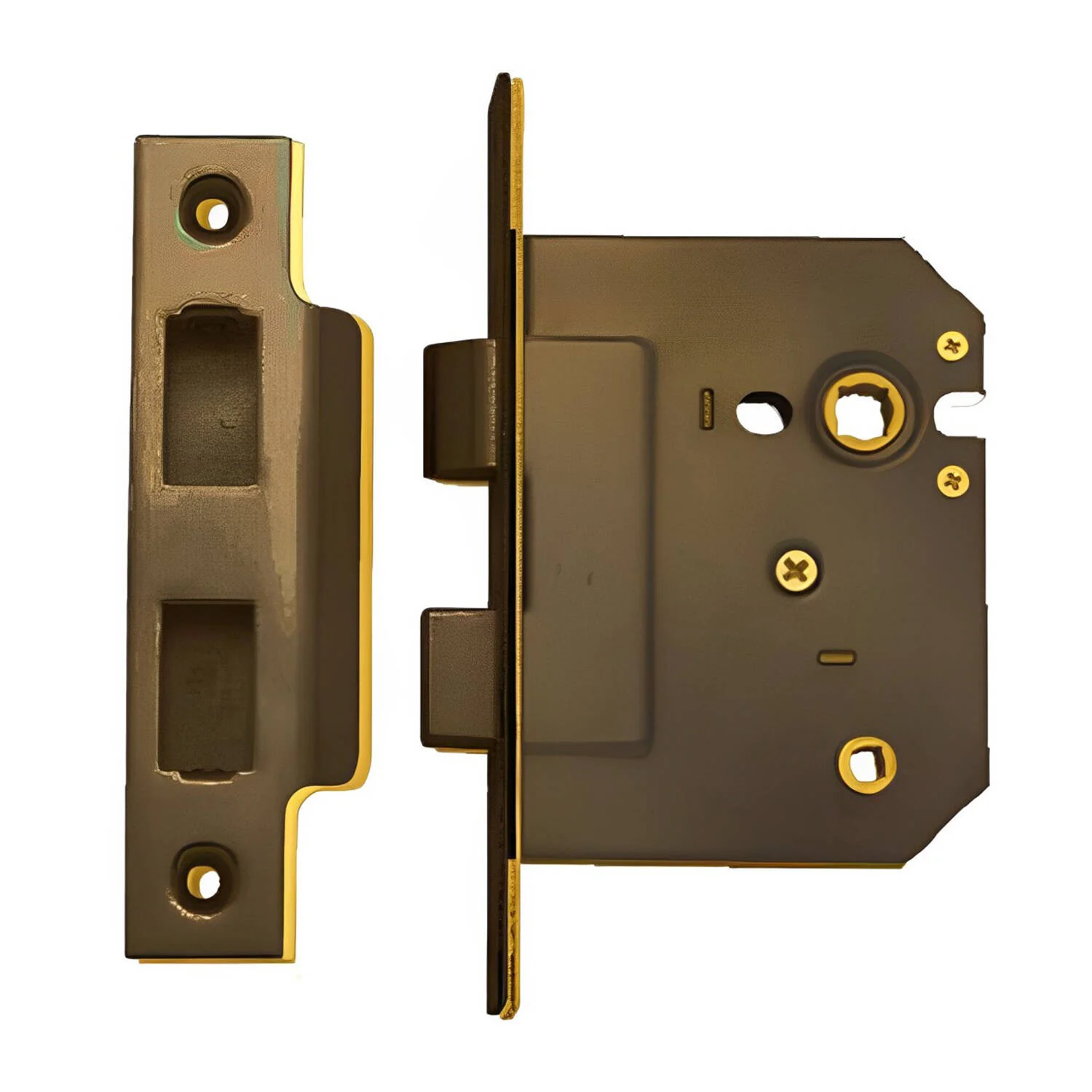 Austyle Bathroom Heavy Duty Mortice Lock - Available in Various Finishes - Image 2