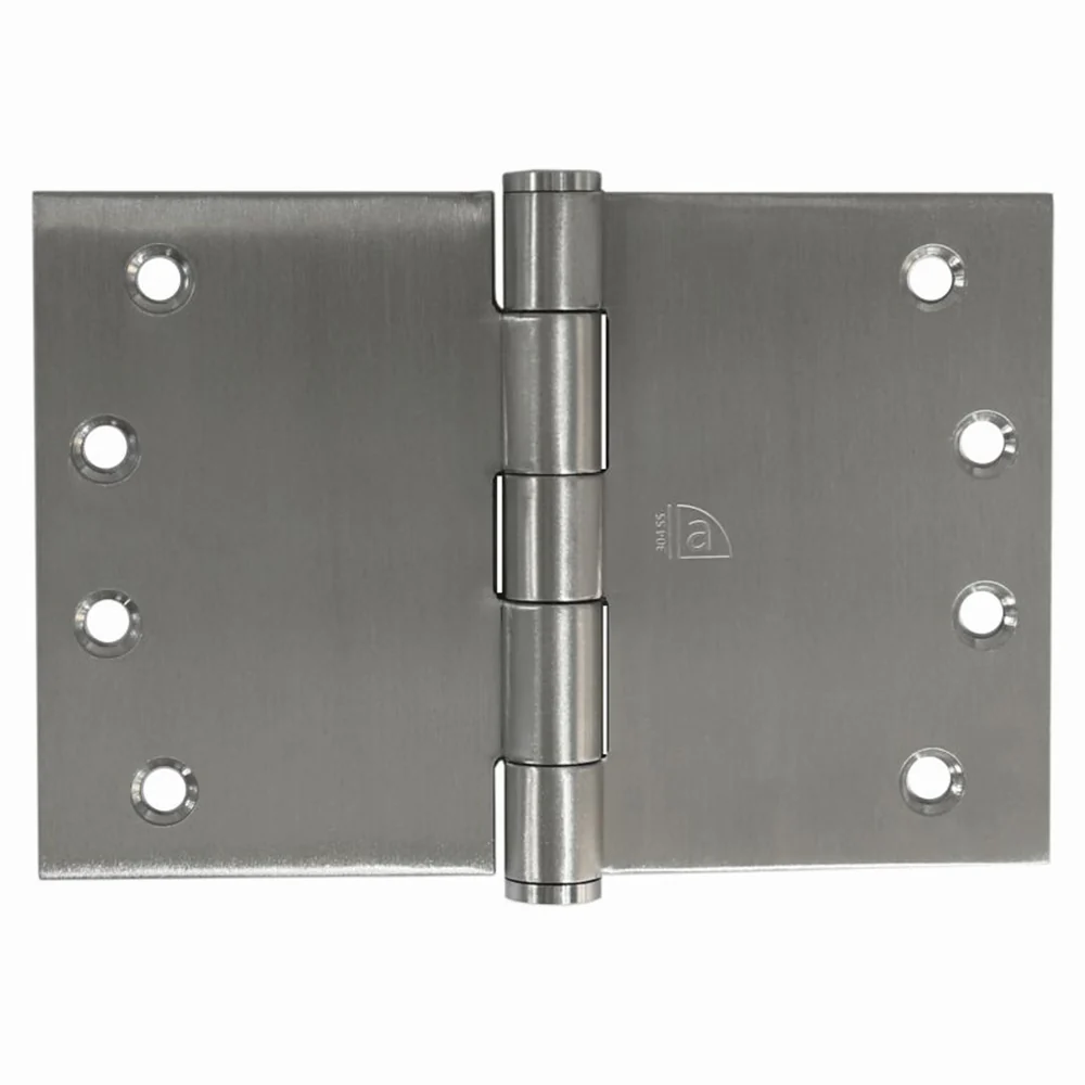 Austyle Broad Butt Door Hinge Fixed Pin Satin Stainless - Available in Various Sizes - Image 5
