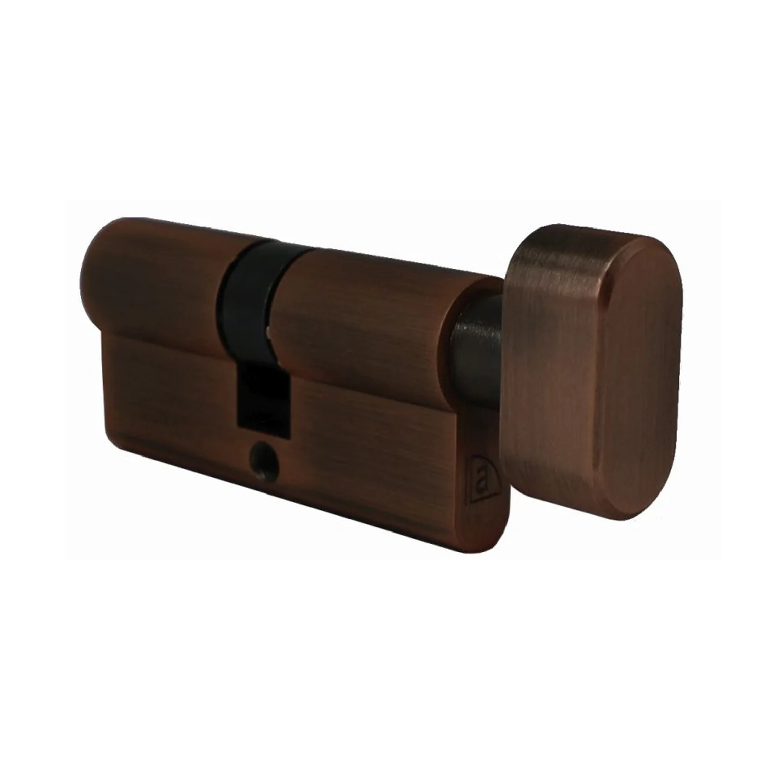 Austyle Euro Cylinder Thumb Turn 5 Pin - Available in Antique Copper and Polished Chrome - Image 2