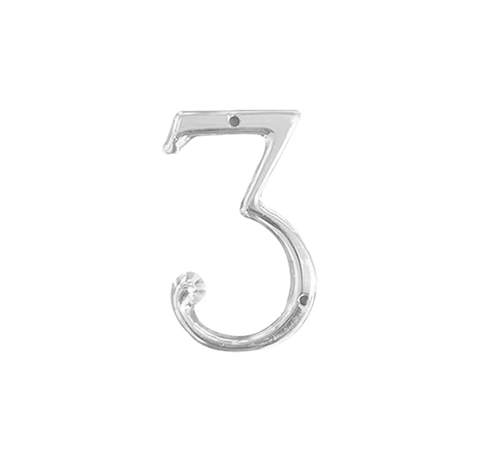 Austyle Classic Numeral Number 0-9 Polished Stainless Steel - Available in Various Sizes - Image 10