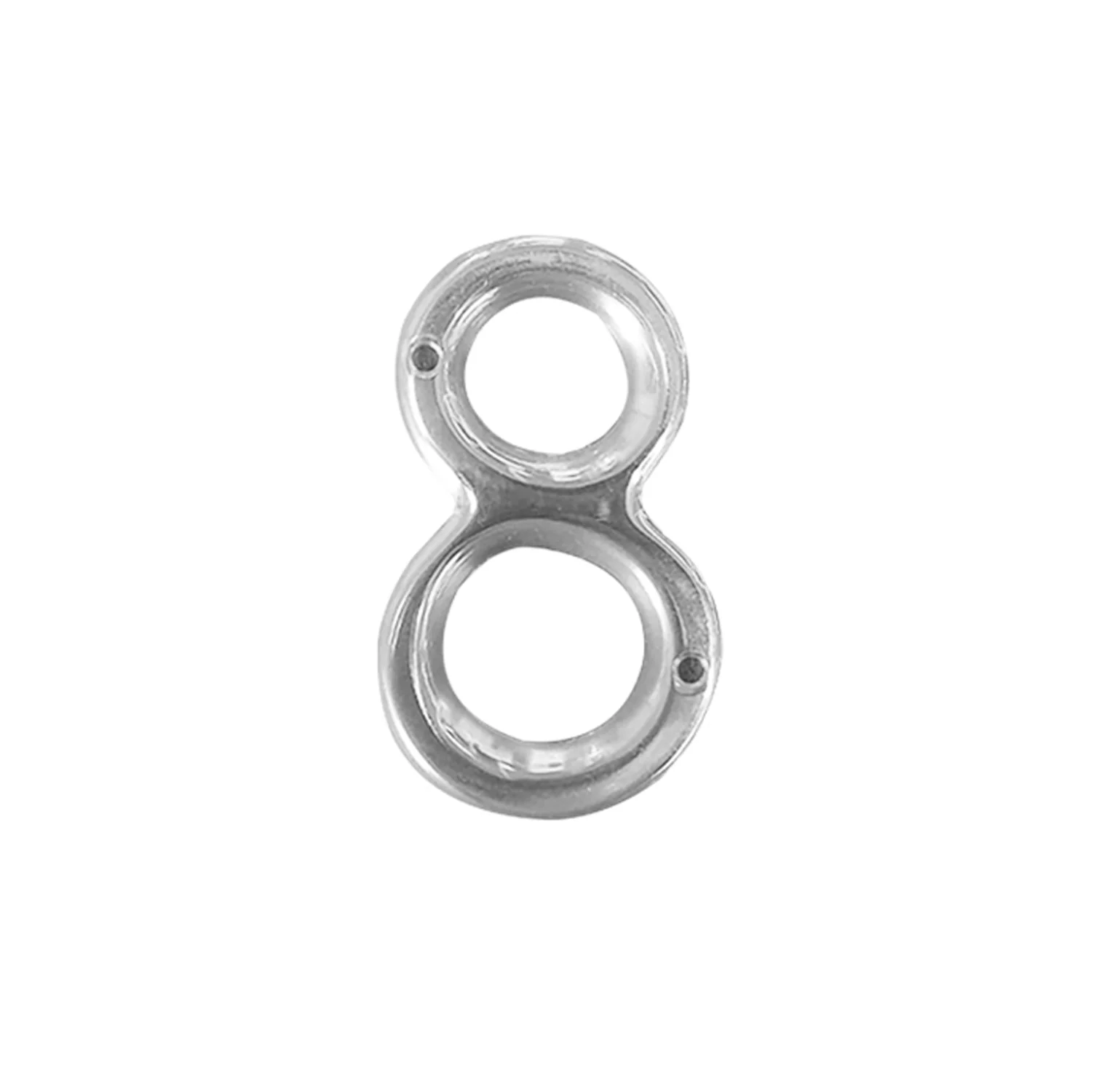 Austyle Classic Numeral Number 0-9 Polished Stainless Steel - Available in Various Sizes - Image 15