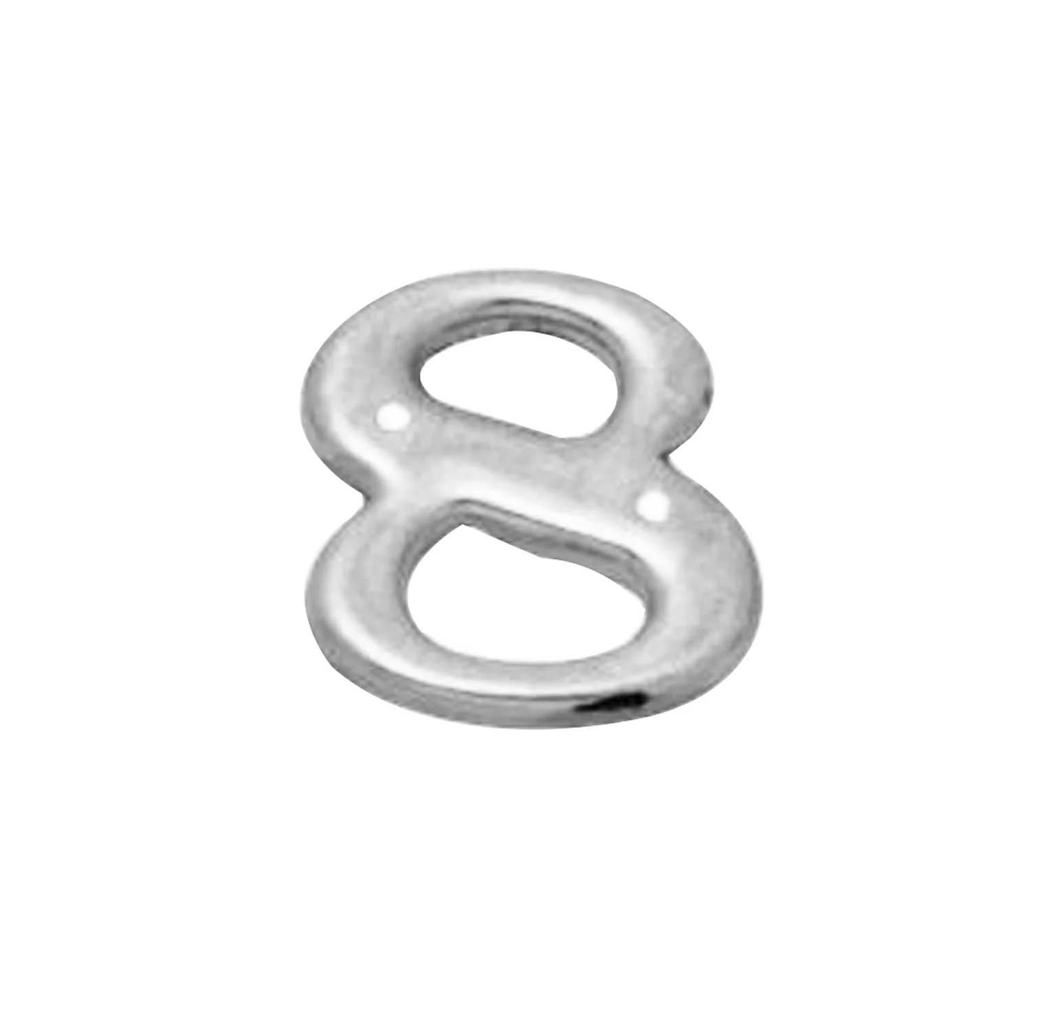 Austyle Contemporary Numeral 0-9 -Polished Stainless Steel - Available in Various Finishes and Sizes - Image 17