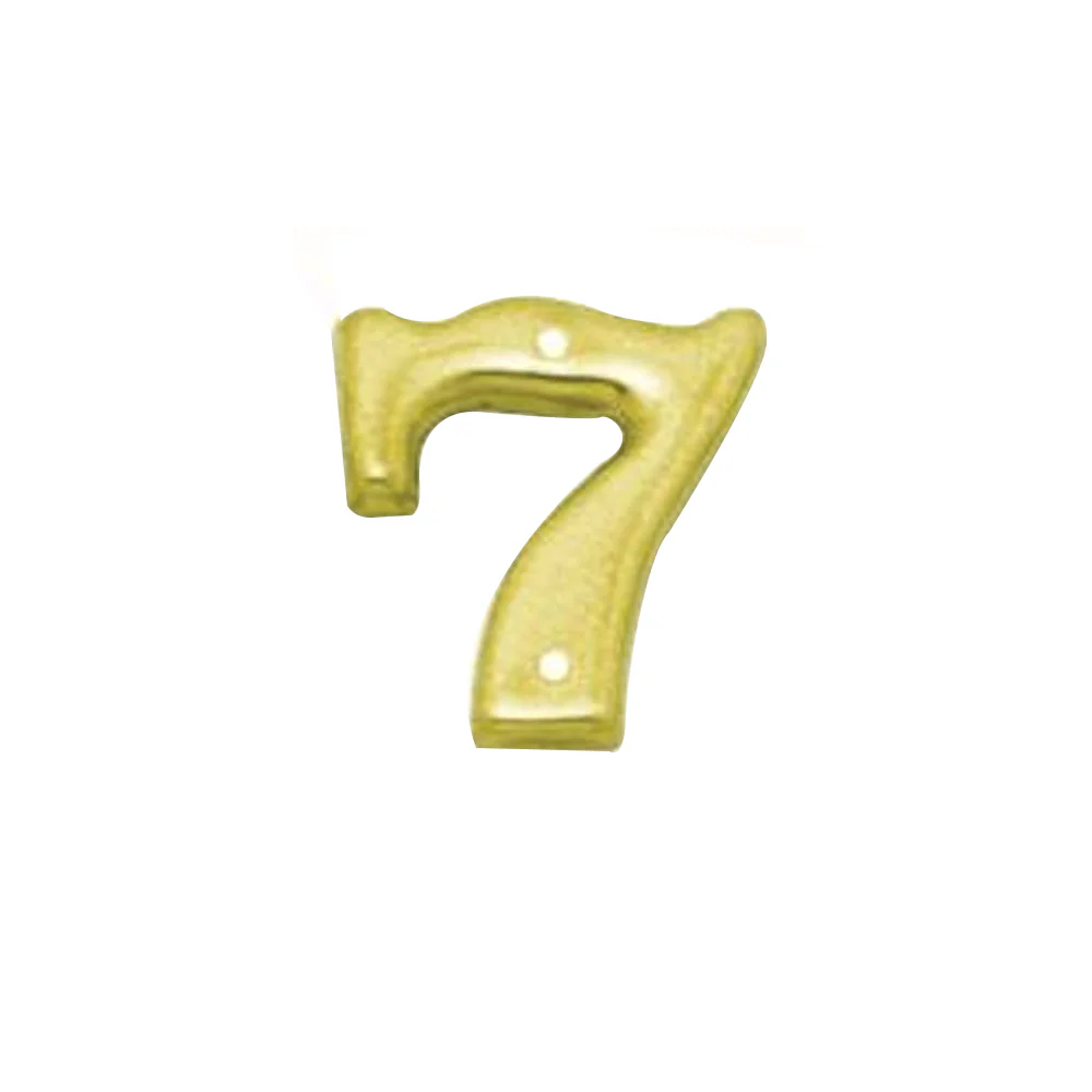 Austyle Contemporary Numeral Number 0-9 Polished Brass - Available in Various Number and Sizes - Image 18