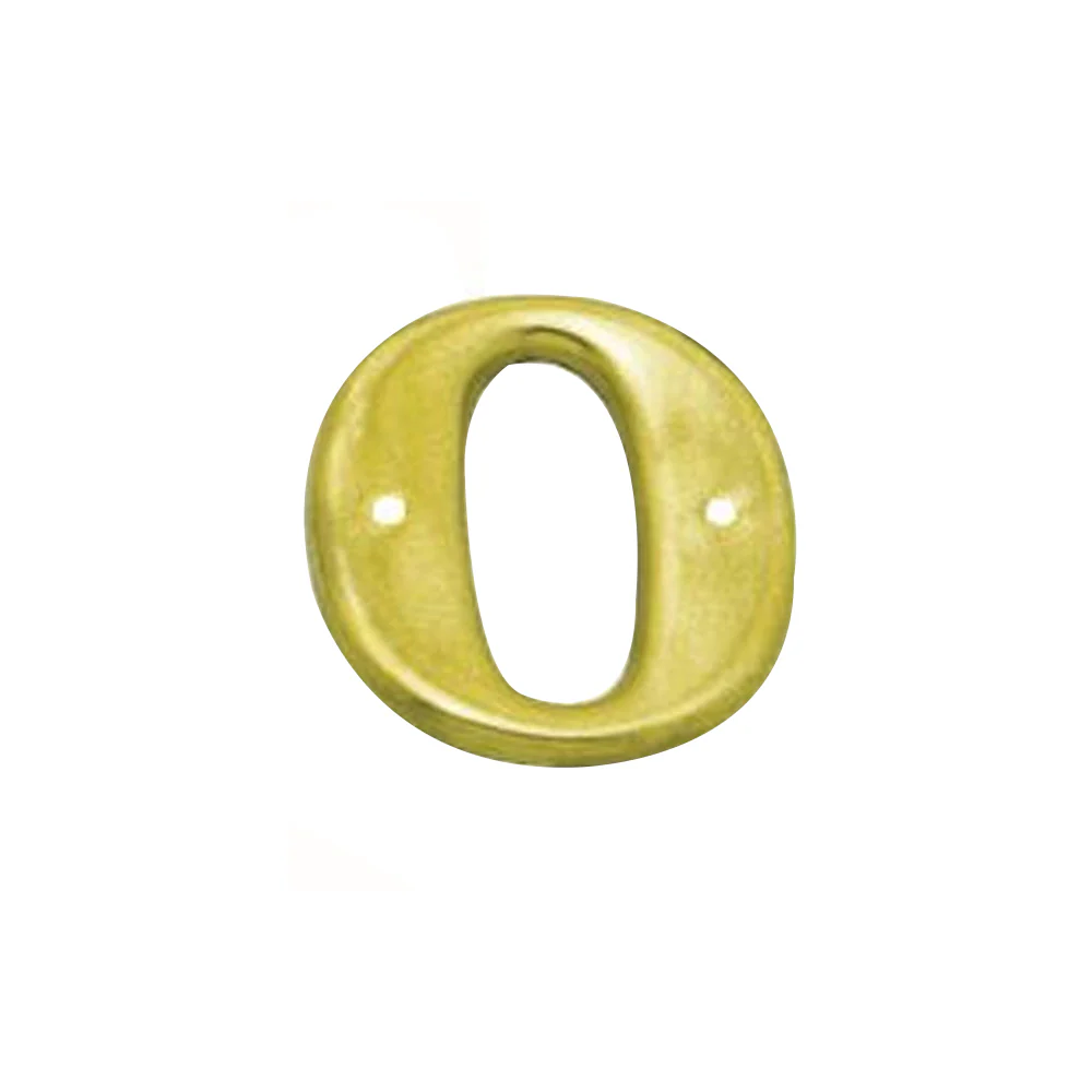 Austyle Contemporary Numeral Number 0-9 Polished Brass - Available in Various Number and Sizes - Image 31
