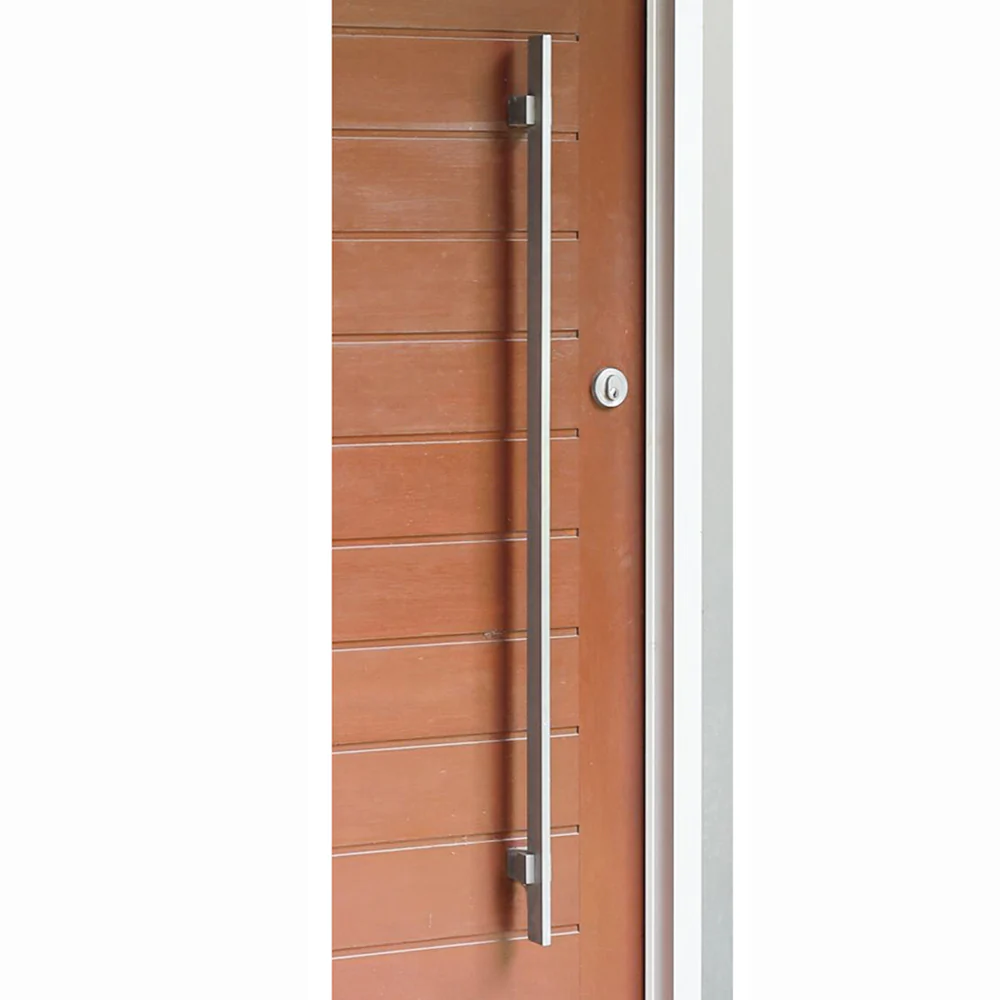 Austyle Entrance Door Pull Handle Slim Square Linear Pair - Available in Various Sizes - Image 2