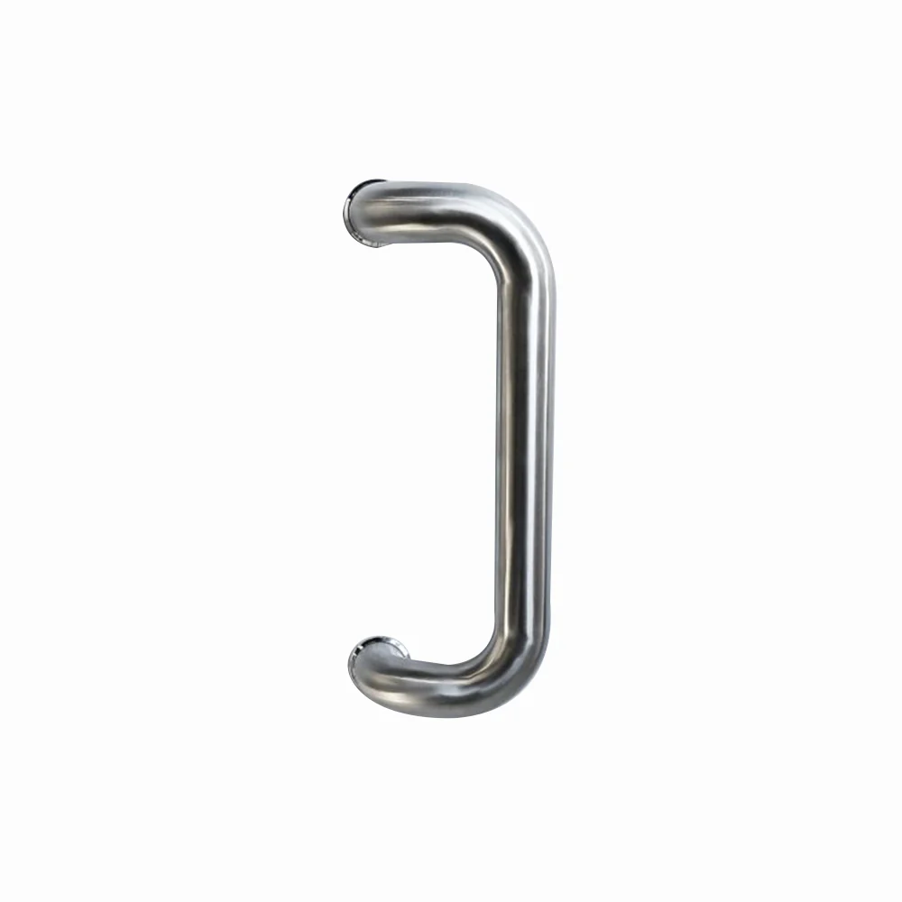 Austyle Entrance Offset D Tube Door Pull Handle Single Satin Stainless Steel - Image 2