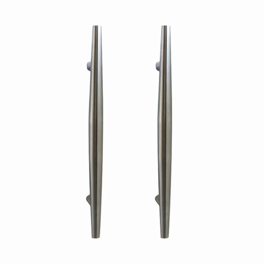 Austyle Entrance Tubular Ergonomic Door Pull Handle Pair Satin Stainless Steel - Image 2