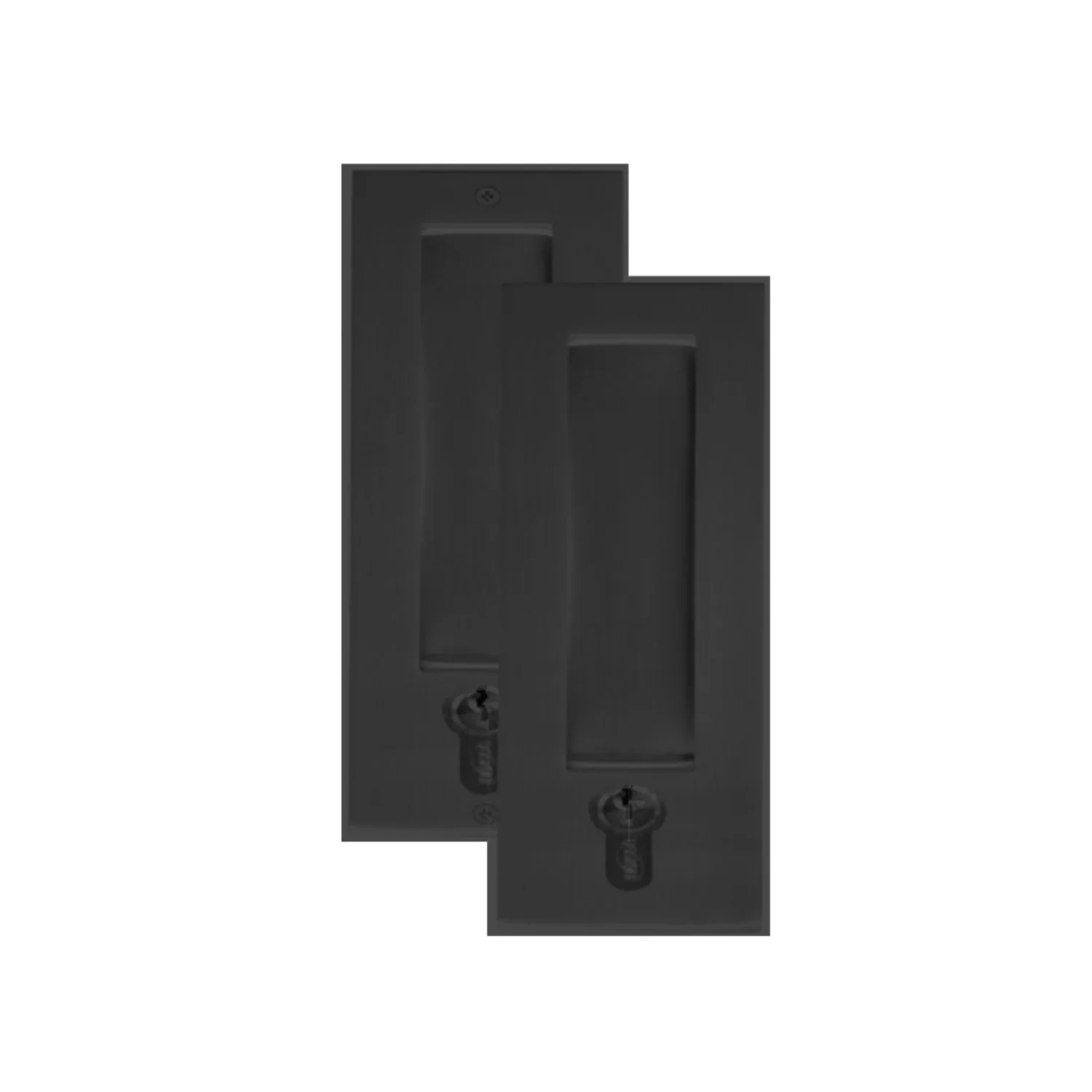 Austyle Euro Cylinder Sliding Door Lock Kit 45mm Backset Black 59087KIT - Image 4