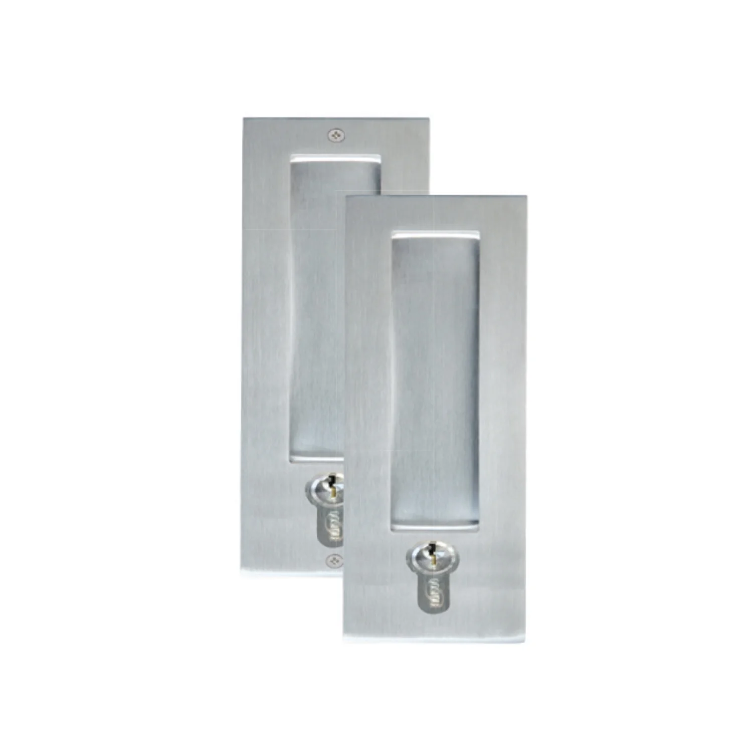 *WHILE SUPPLY LAST* Austyle Euro Cylinder Sliding Lock Kit 45mm Backset Stainless Steel 49086KIT - Image 2