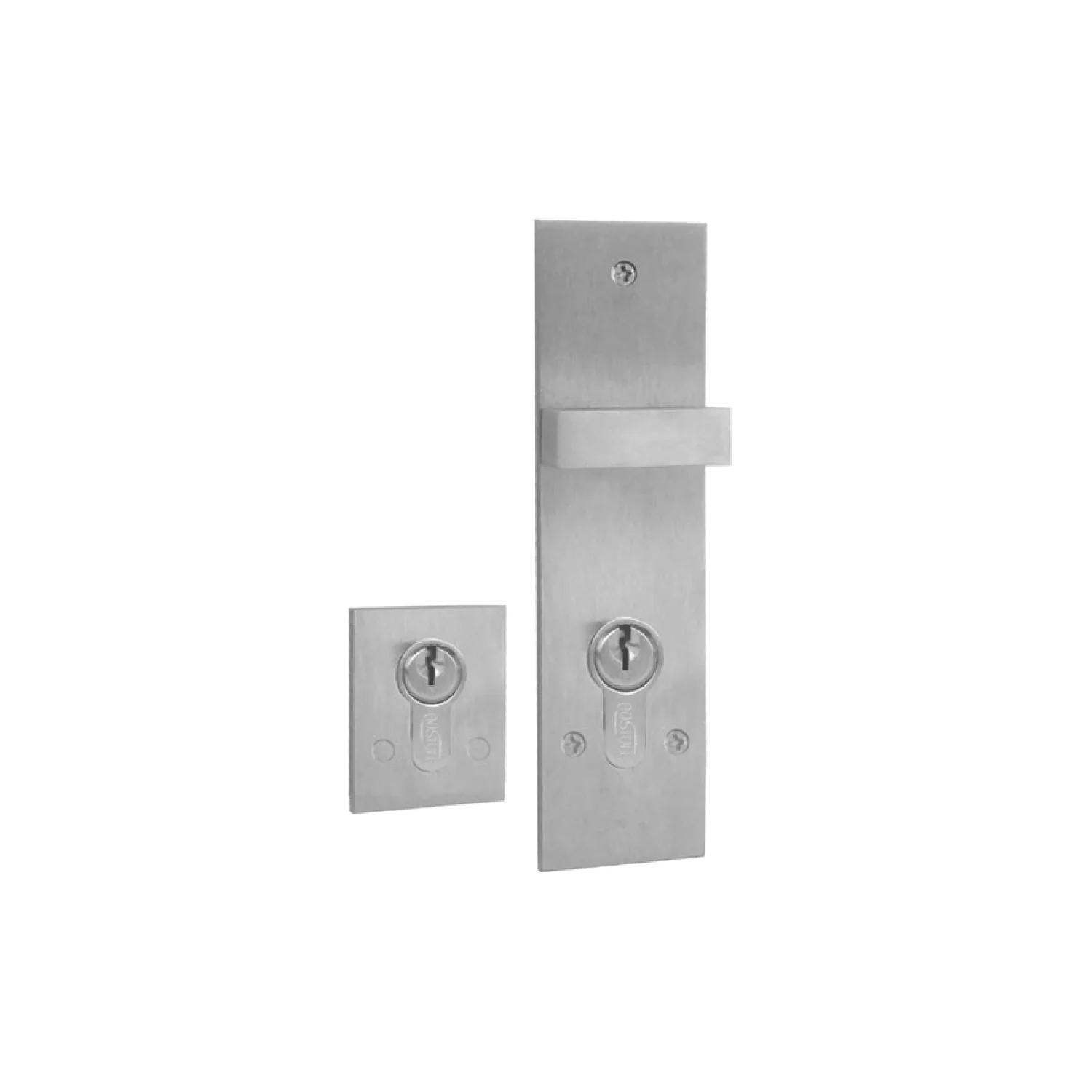 Austyle MyLock Integrated Roller Privacy Deadlock Set Satin SS 49217KIT - Image 3