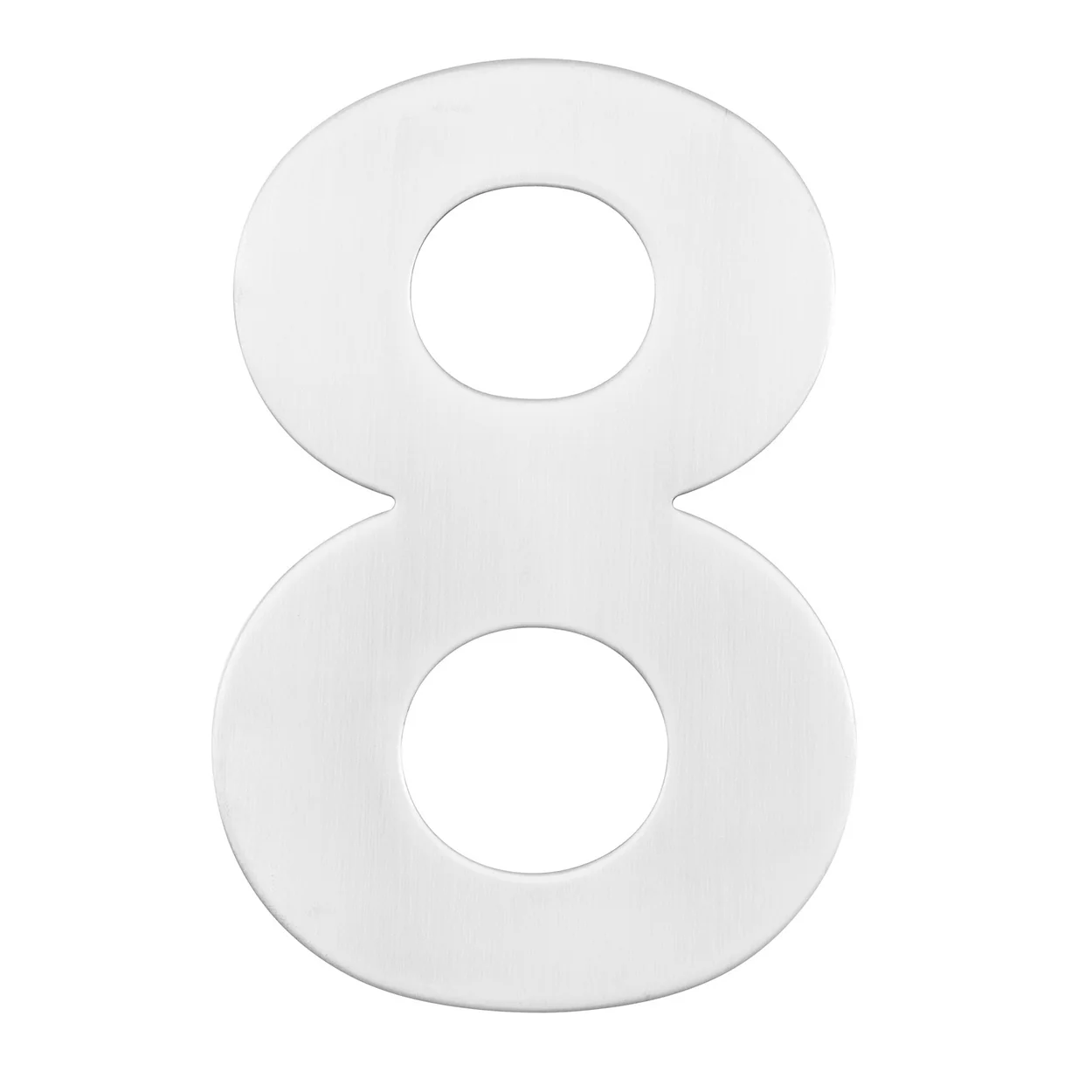 Austyle Numeral 0-9 Concealed Fix Satin Stainless Steel 255mm - Image 10
