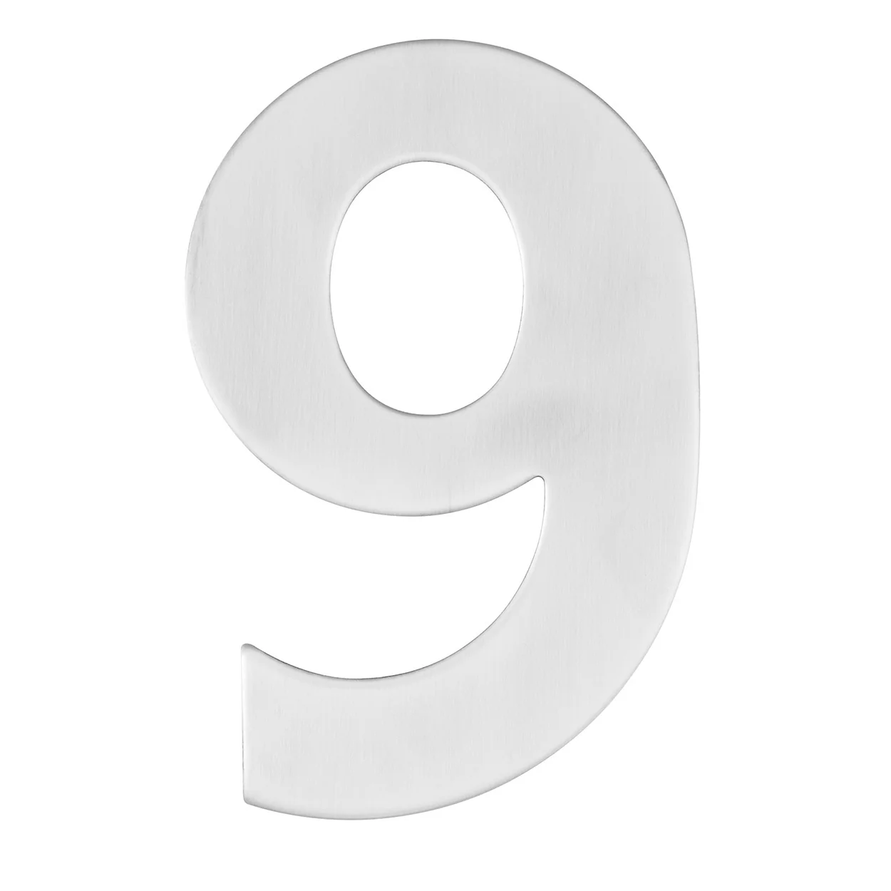 Austyle Numeral 0-9 Concealed Fix Satin Stainless Steel 255mm - Image 11