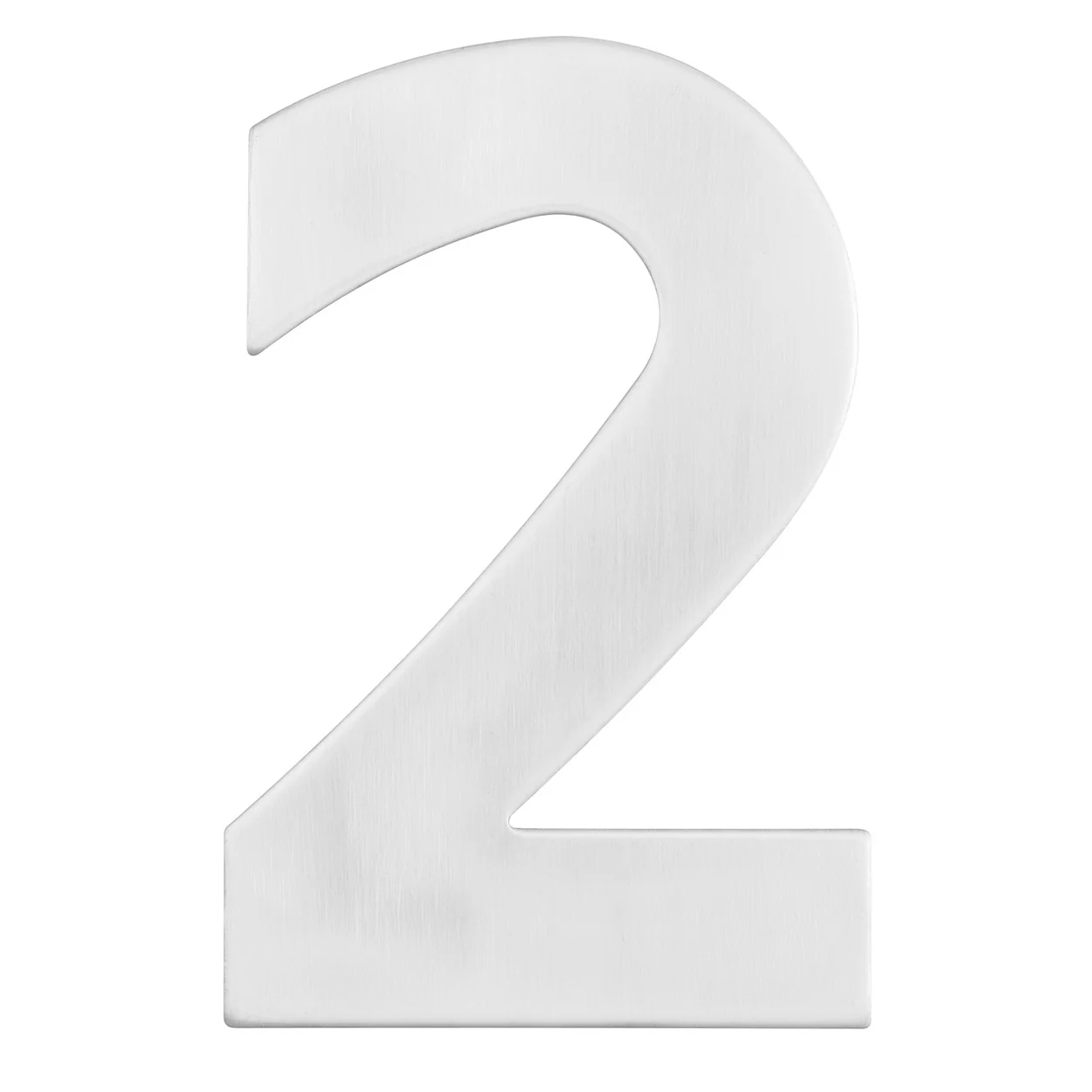 Austyle Numeral 0-9 Concealed Fix Satin Stainless Steel 255mm - Image 4