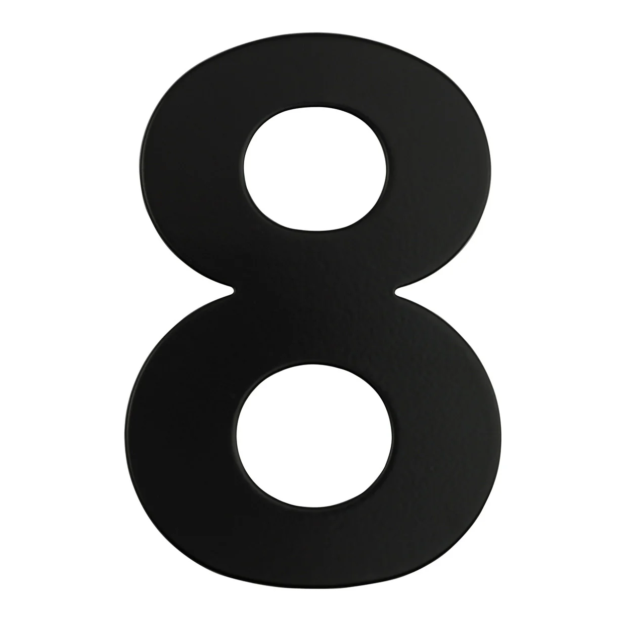 Austyle Numeral Concealed Fix 150mm Matt Black - Available in Various Numbers - Image 10