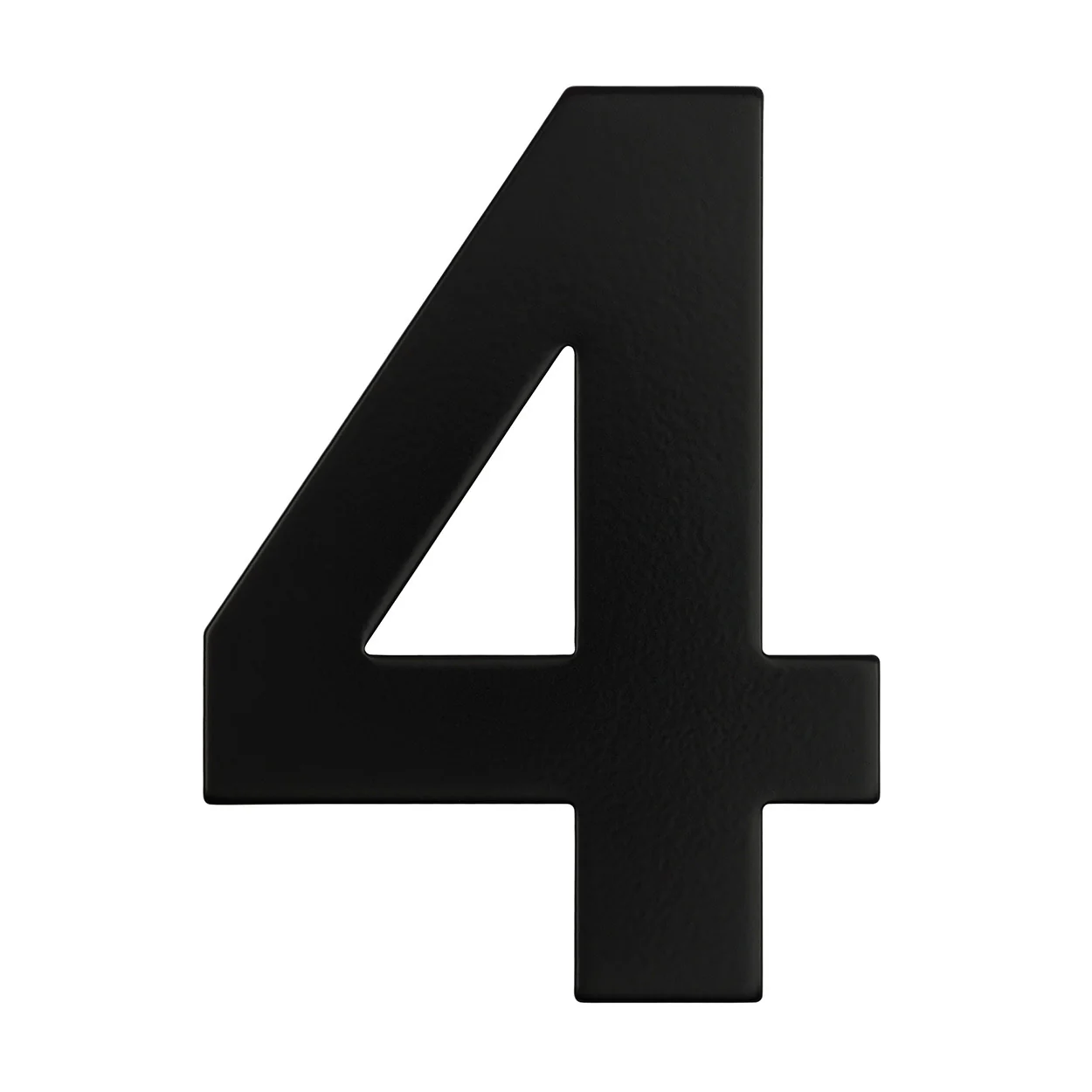 Austyle Numeral Concealed Fix 150mm Matt Black - Available in Various Numbers - Image 6
