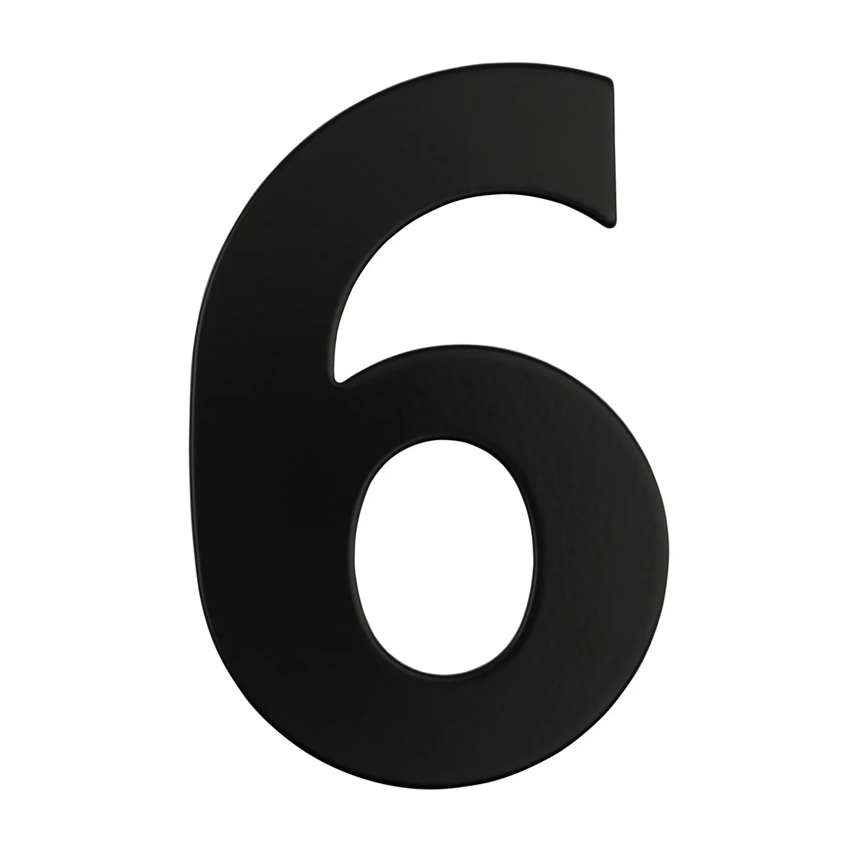Austyle Numeral Concealed Fix 150mm Matt Black - Available in Various Numbers - Image 8