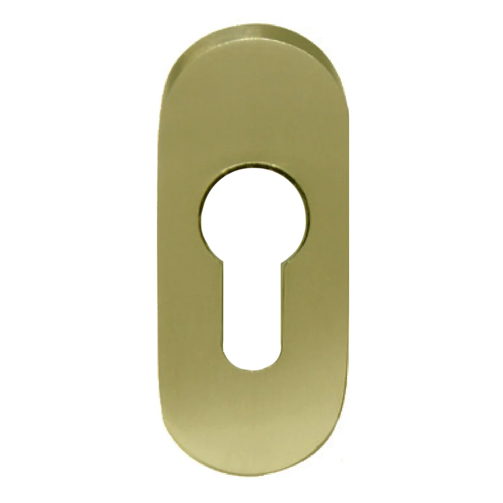 Austyle Oval Euro Escutcheon Concealed Fix 70x30mm - Available in Various Finishes - Image 2