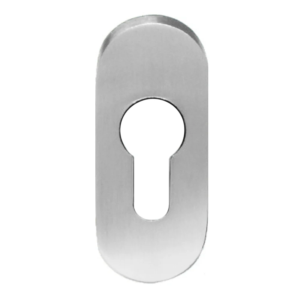 Austyle Oval Euro Escutcheon Concealed Fix 70x30mm - Available in Various Finishes - Image 4