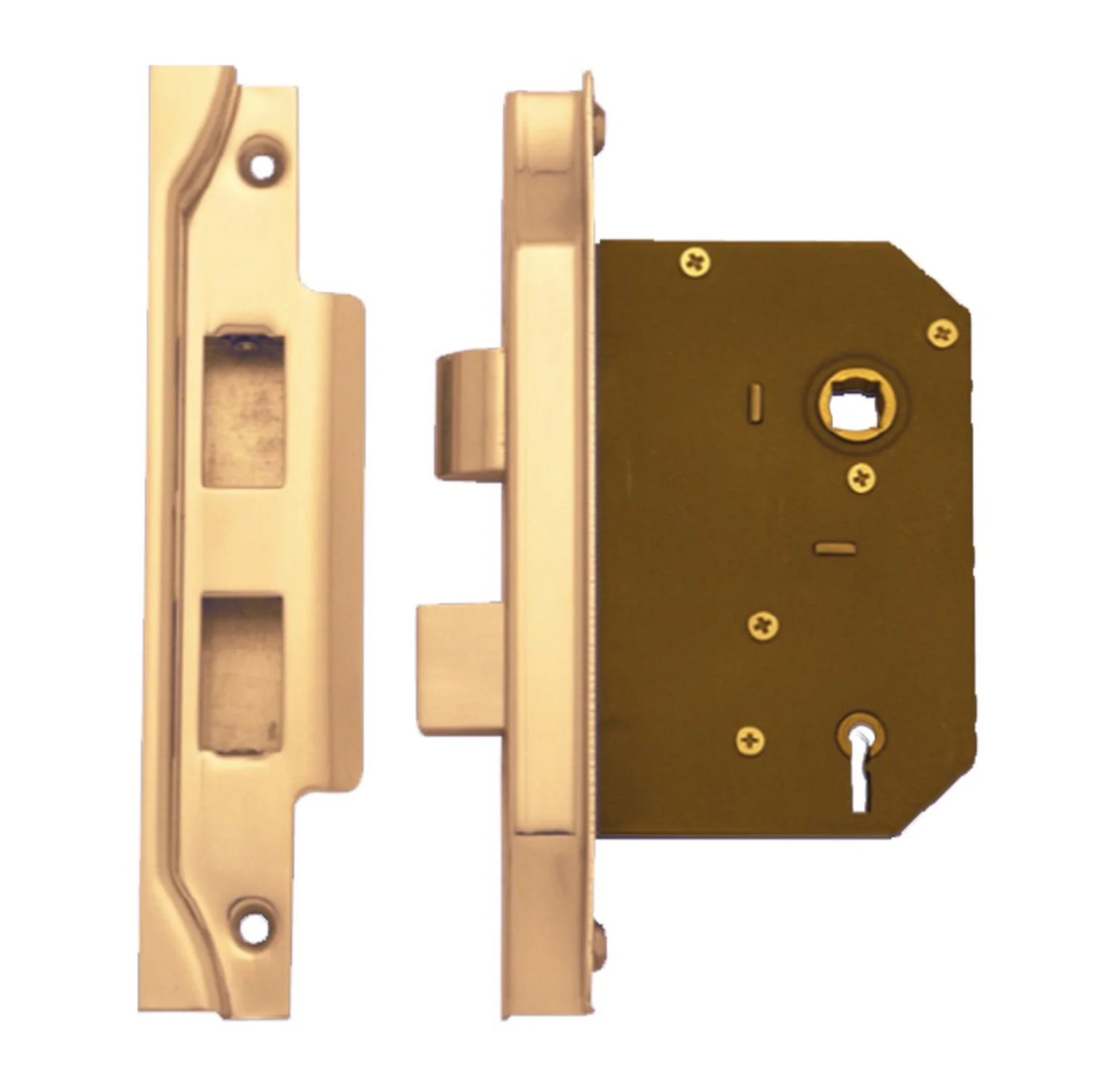 Austyle Rebated Mortice Lock 3 Lever - Available in Various Finishes and Sizes - Image 2