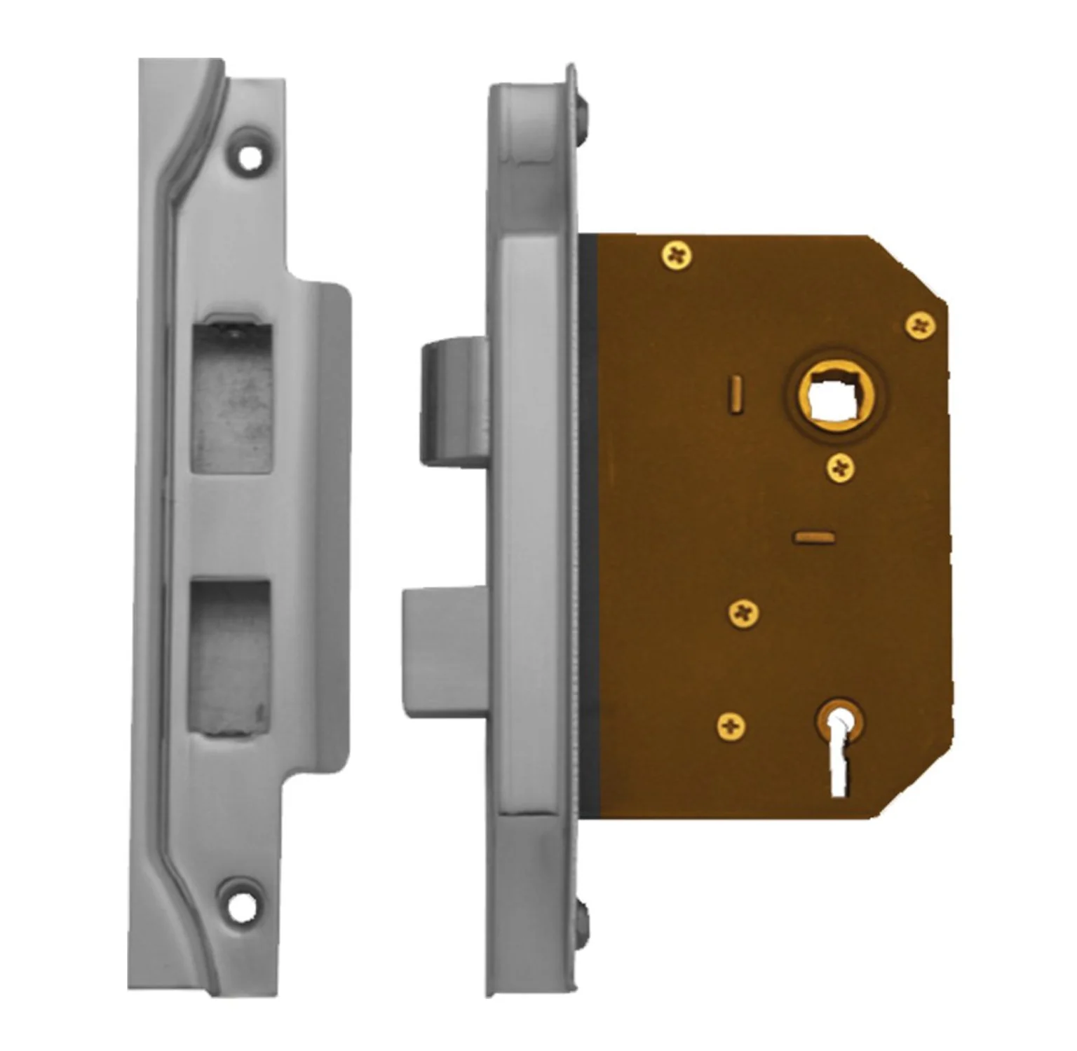 Austyle Rebated Mortice Lock 3 Lever - Available in Various Finishes and Sizes - Image 4