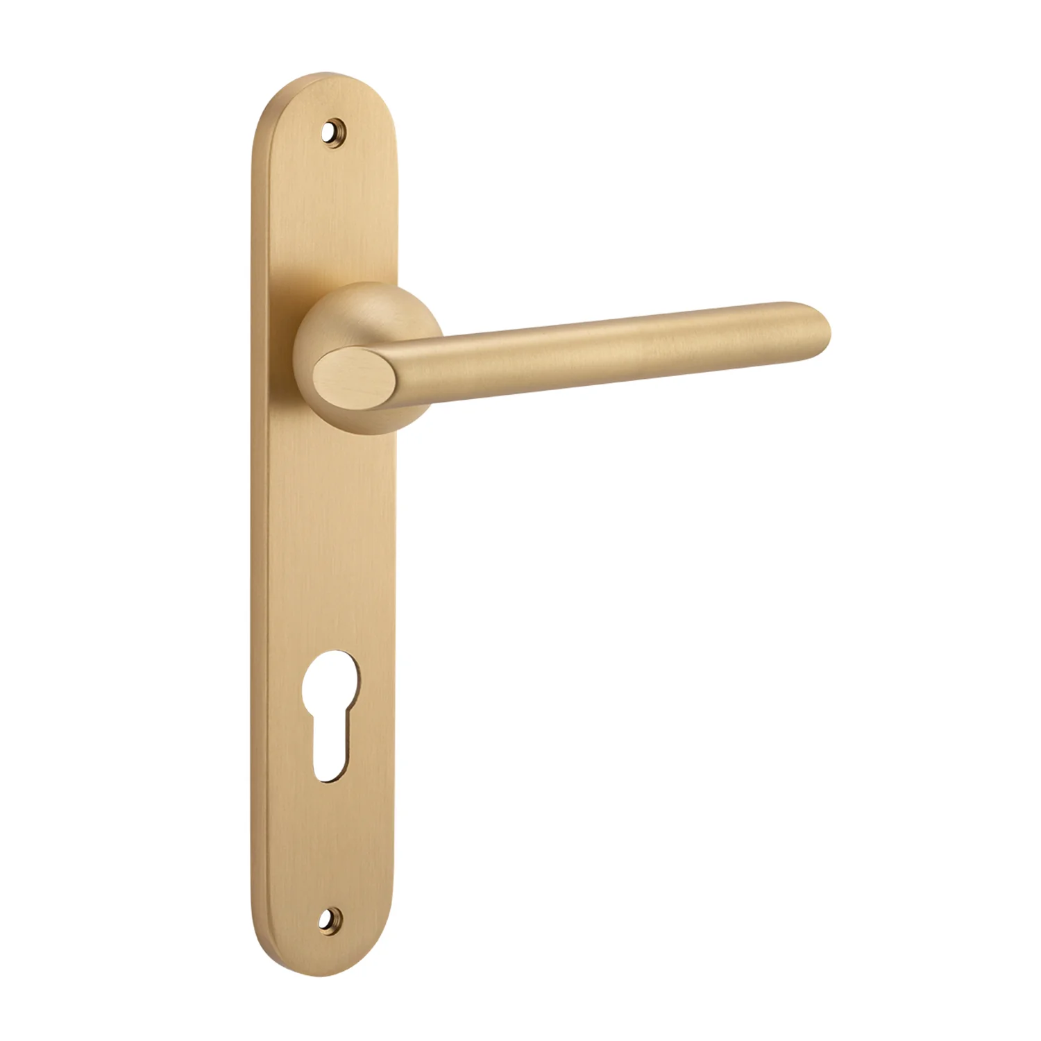 Bankston Sans Arc Futurismo Door Lever on Oval Backplate - Image 12