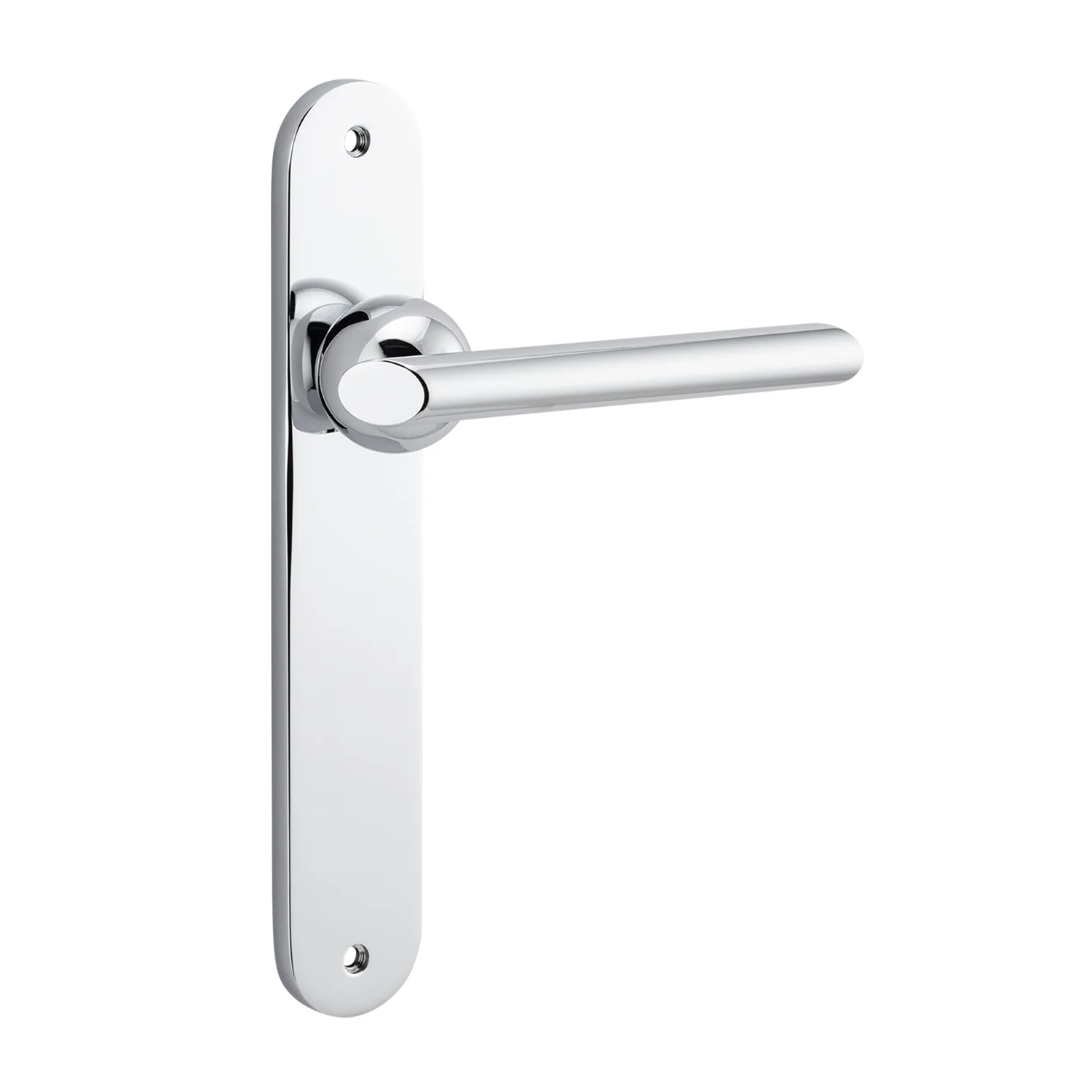 Bankston Sans Arc Futurismo Door Lever on Oval Backplate - Image 2