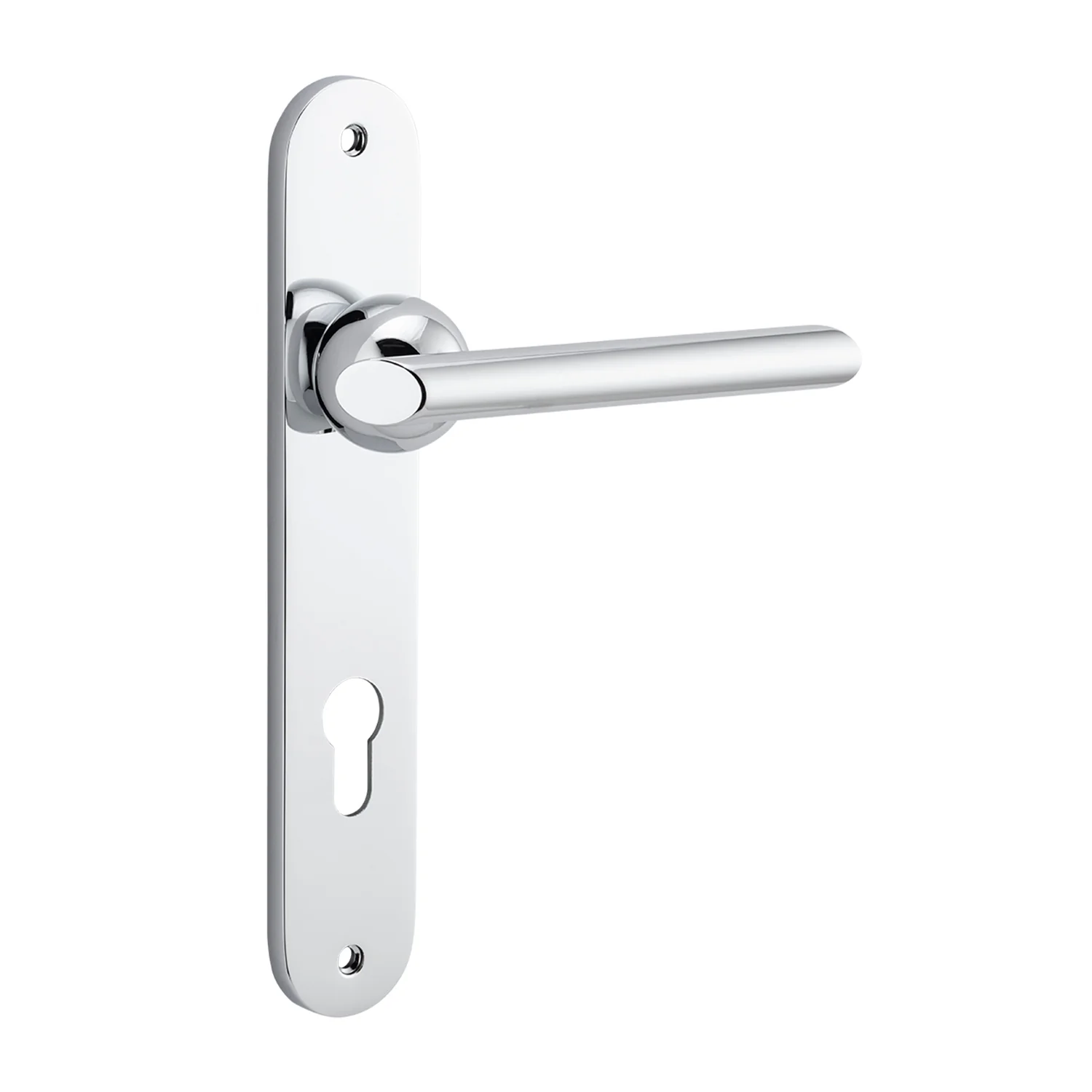 Bankston Sans Arc Futurismo Door Lever on Oval Backplate - Image 3