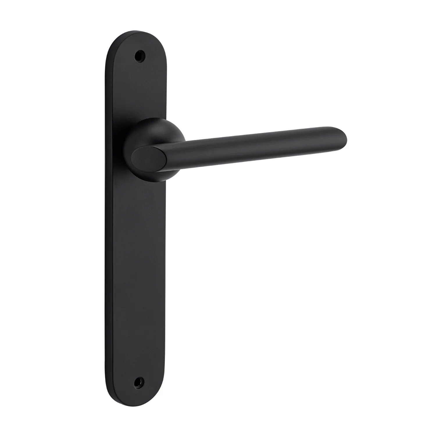 Bankston Sans Arc Futurismo Door Lever on Oval Backplate - Image 5