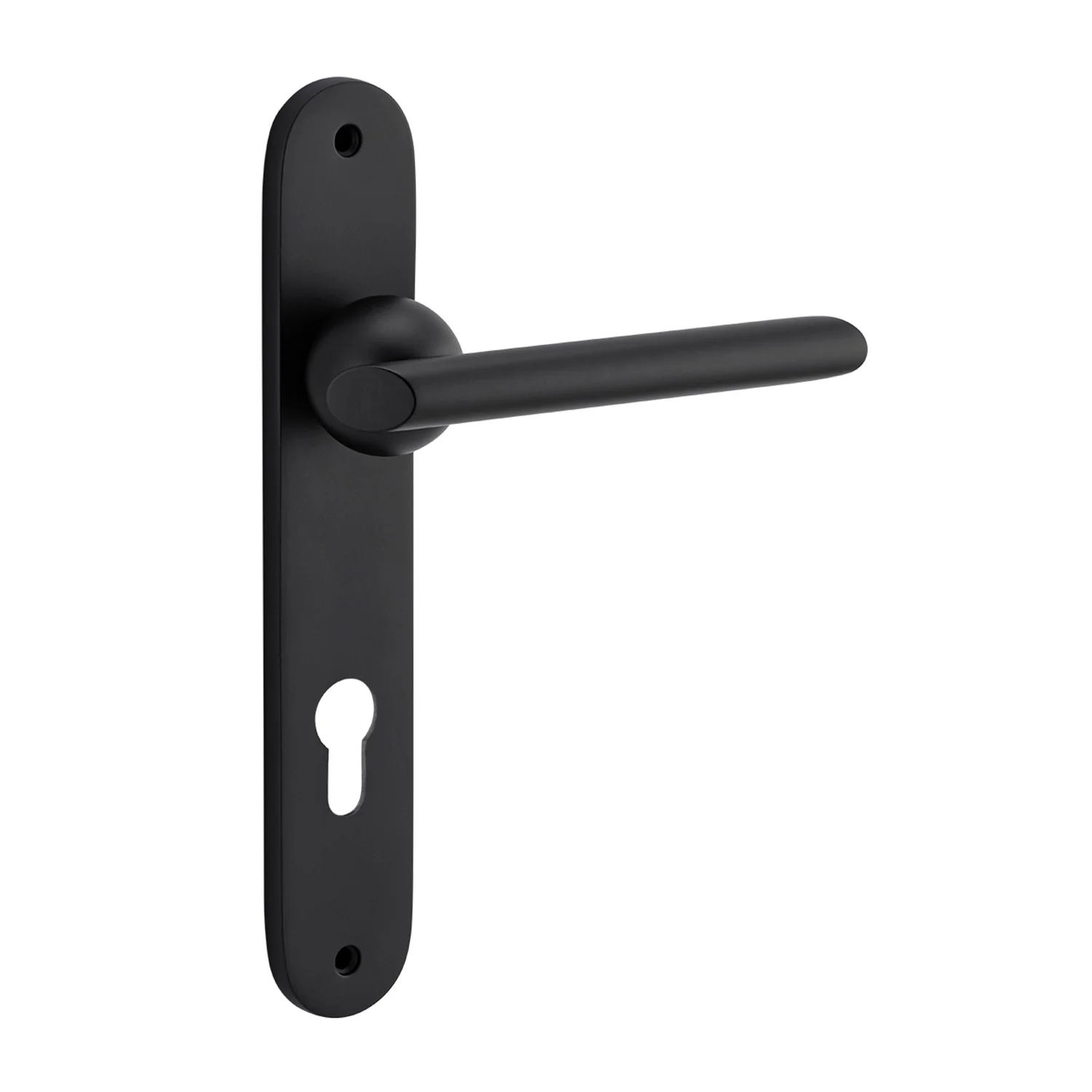 Bankston Sans Arc Futurismo Door Lever on Oval Backplate - Image 6