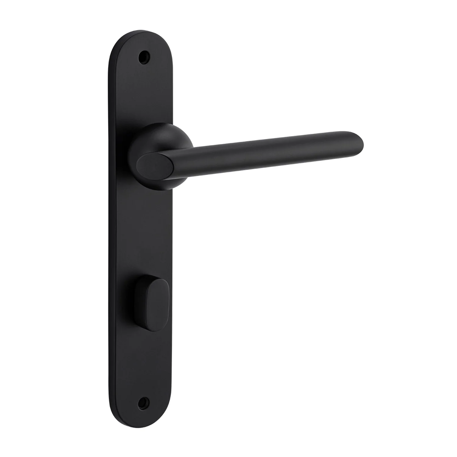 Bankston Sans Arc Futurismo Door Lever on Oval Backplate - Image 7