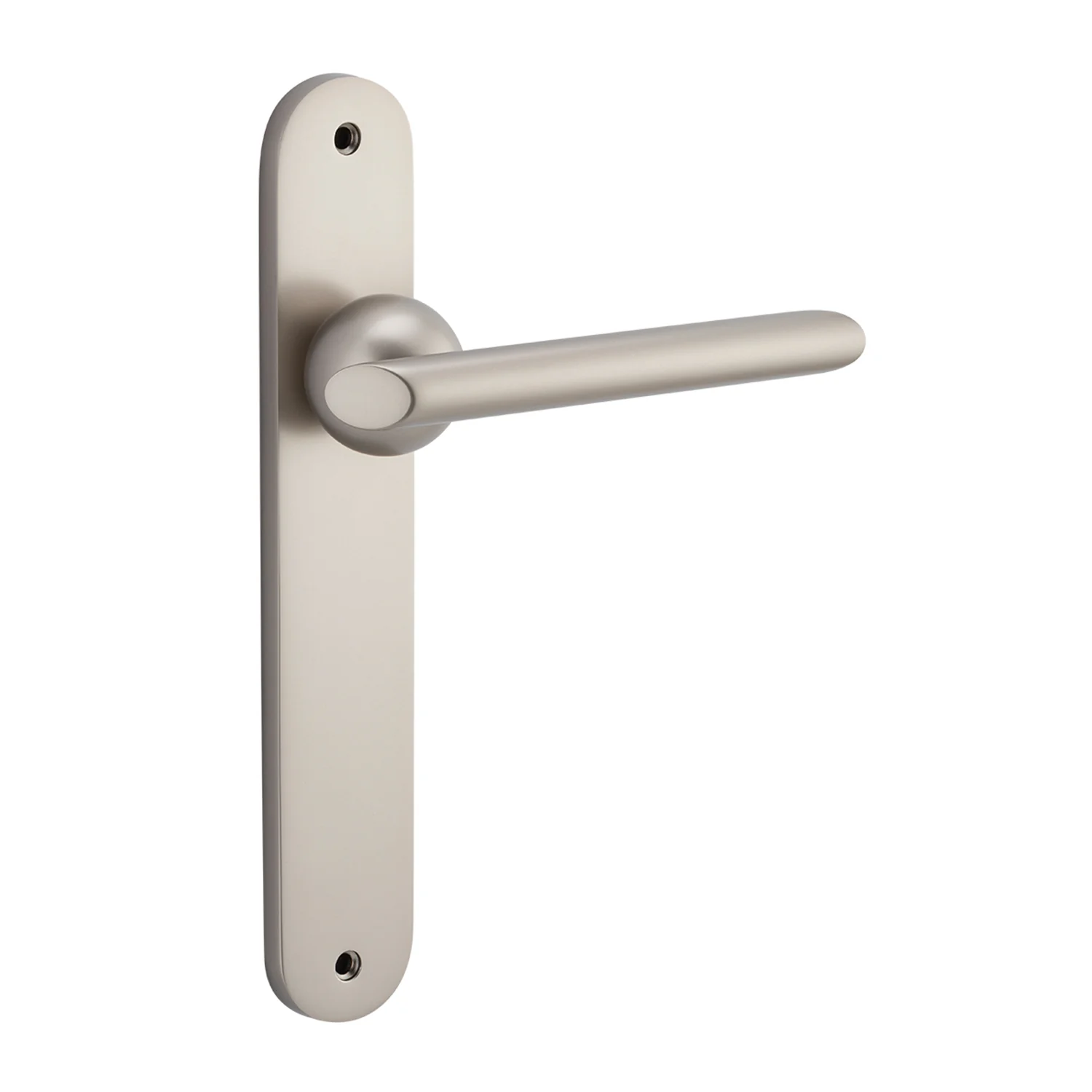 Bankston Sans Arc Futurismo Door Lever on Oval Backplate - Image 8