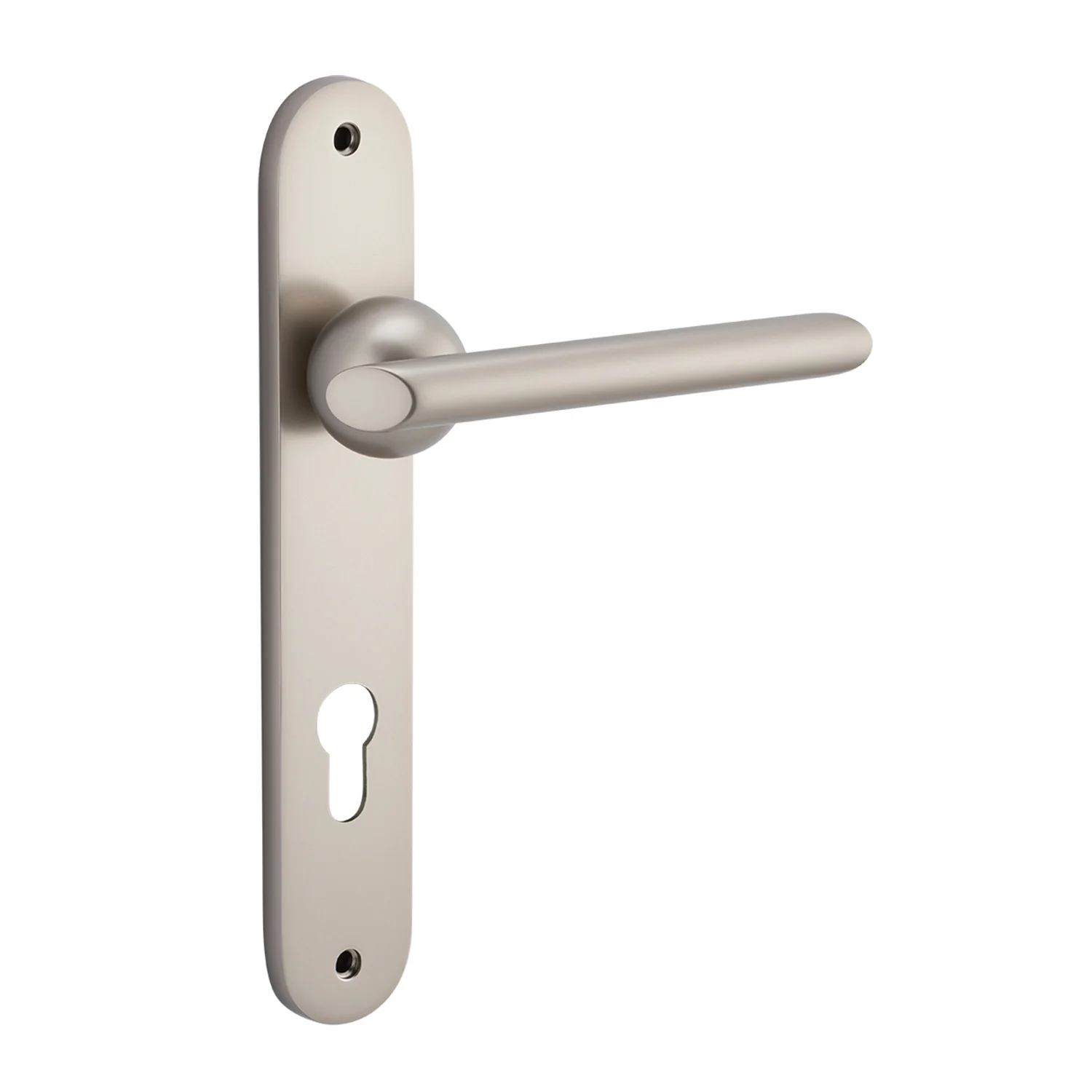Bankston Sans Arc Futurismo Door Lever on Oval Backplate - Image 9