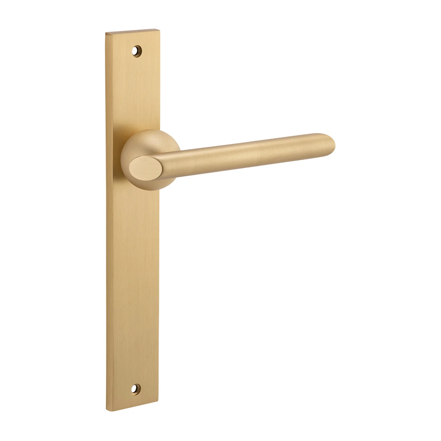 Bankston Sans Arc Futurismo Door Lever on Rectangular Backplate - Image 11