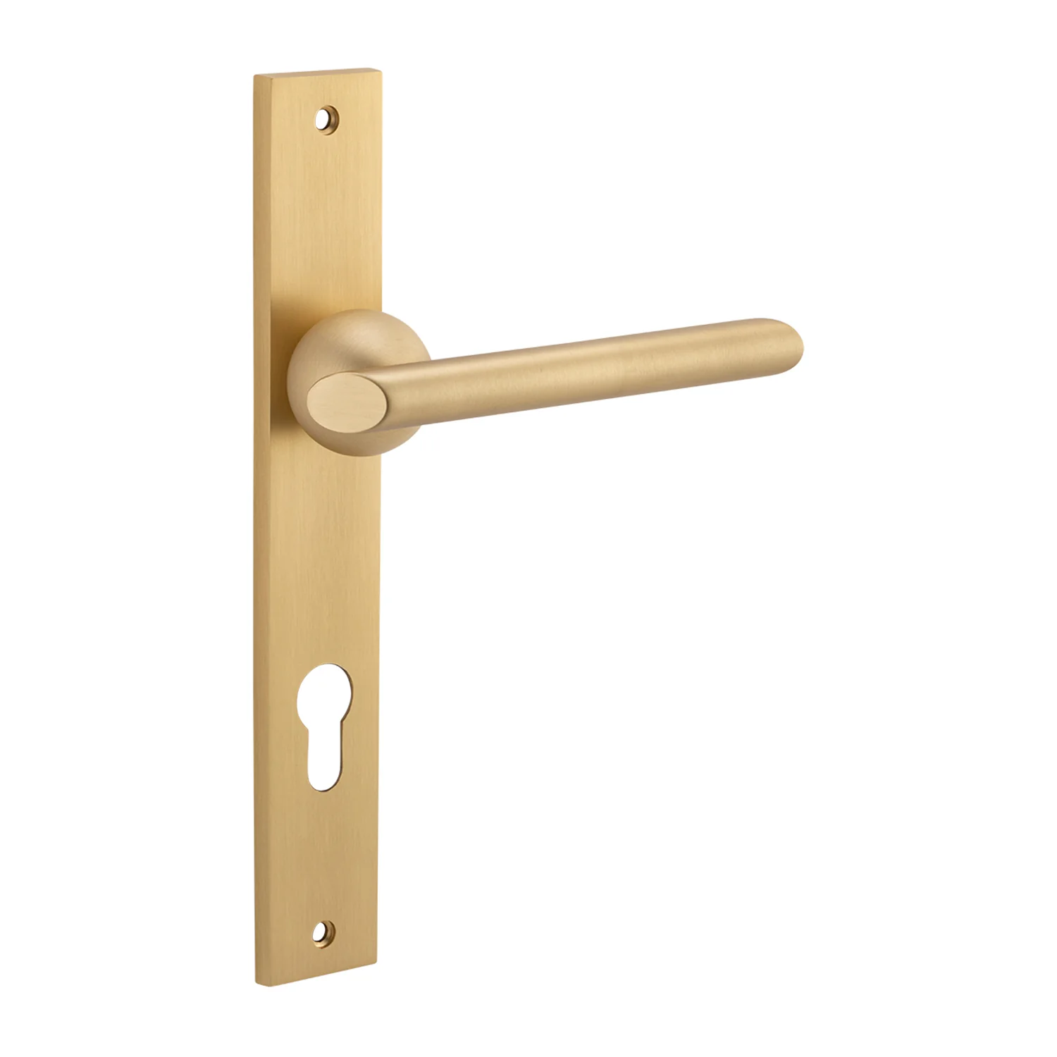 Bankston Sans Arc Futurismo Door Lever on Rectangular Backplate - Image 12