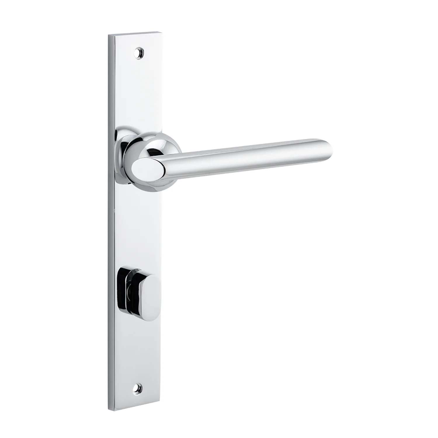 Bankston Sans Arc Futurismo Door Lever on Rectangular Backplate - Image 4