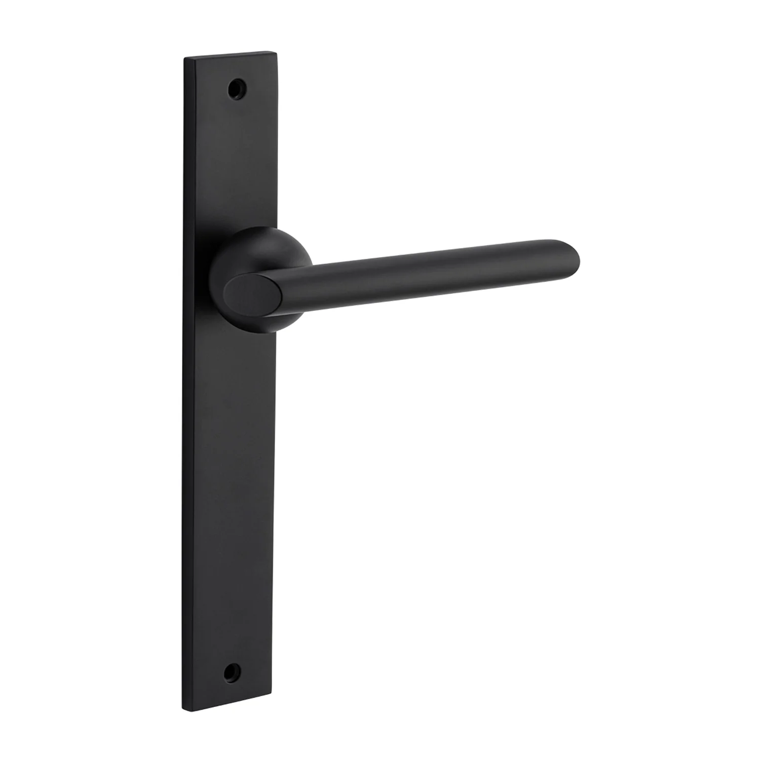 Bankston Sans Arc Futurismo Door Lever on Rectangular Backplate - Image 5