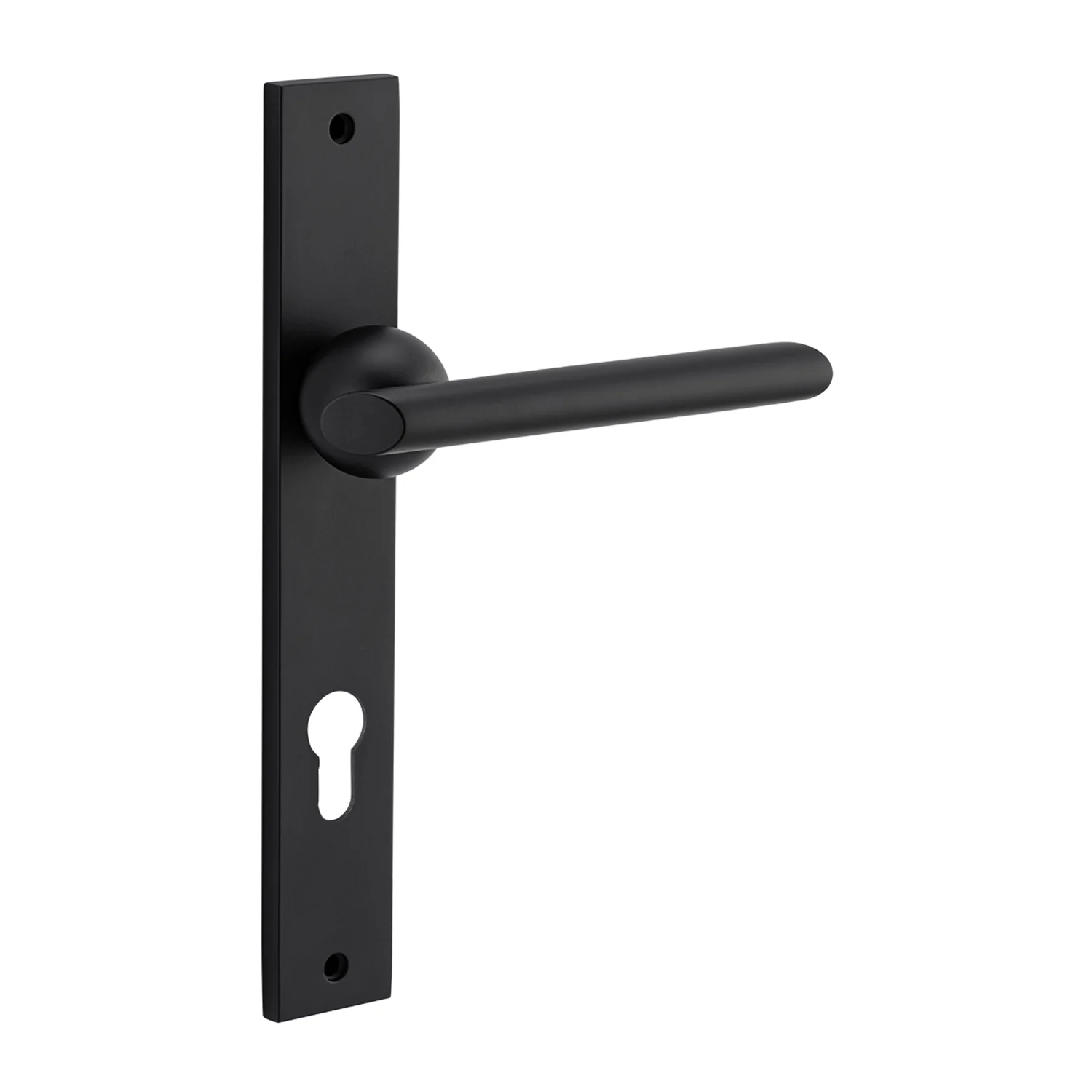 Bankston Sans Arc Futurismo Door Lever on Rectangular Backplate - Image 6