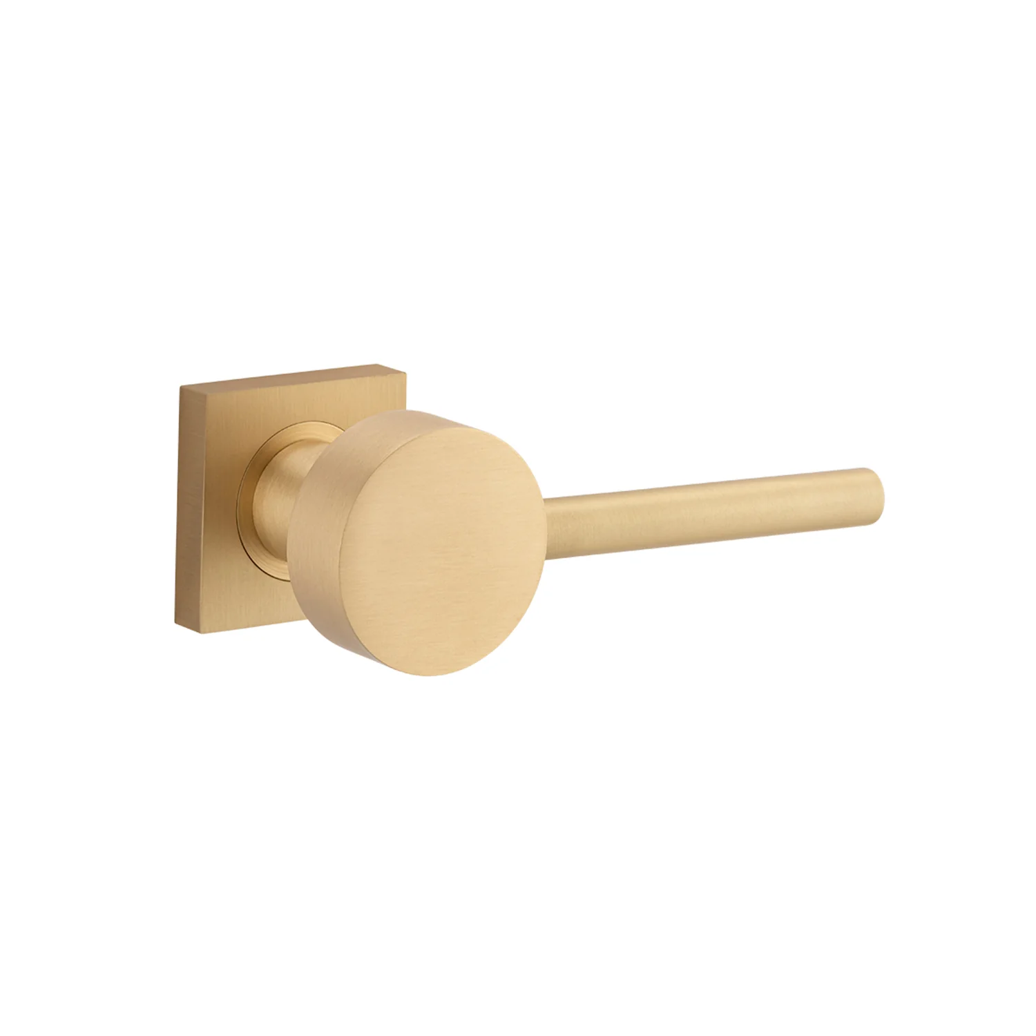Bankston Sans Arc Gepetto Door Lever on Square Rose - Image 4