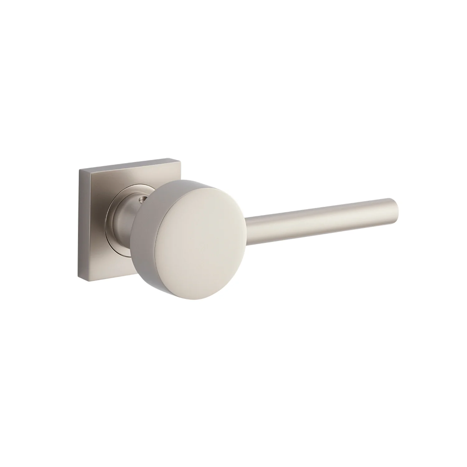 Bankston Sans Arc Gepetto Door Lever on Square Rose - Image 5