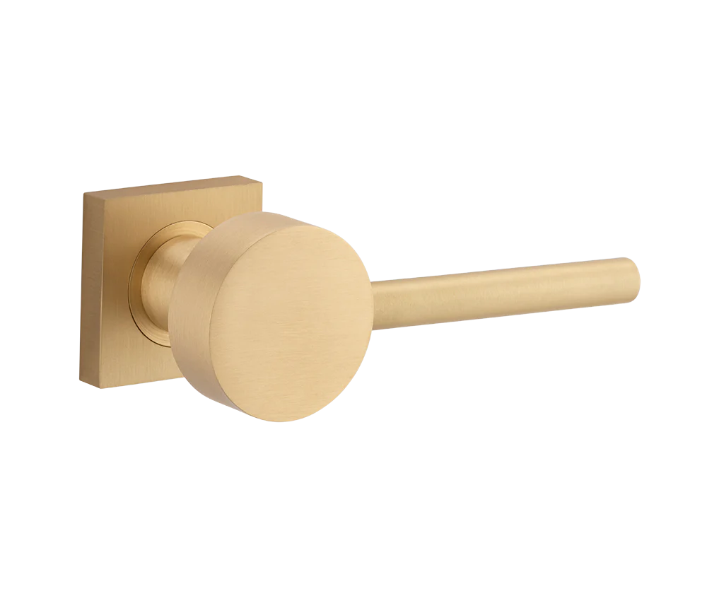 Bankston Sans Arc Gepetto Door Lever on Square Rose - Image 6