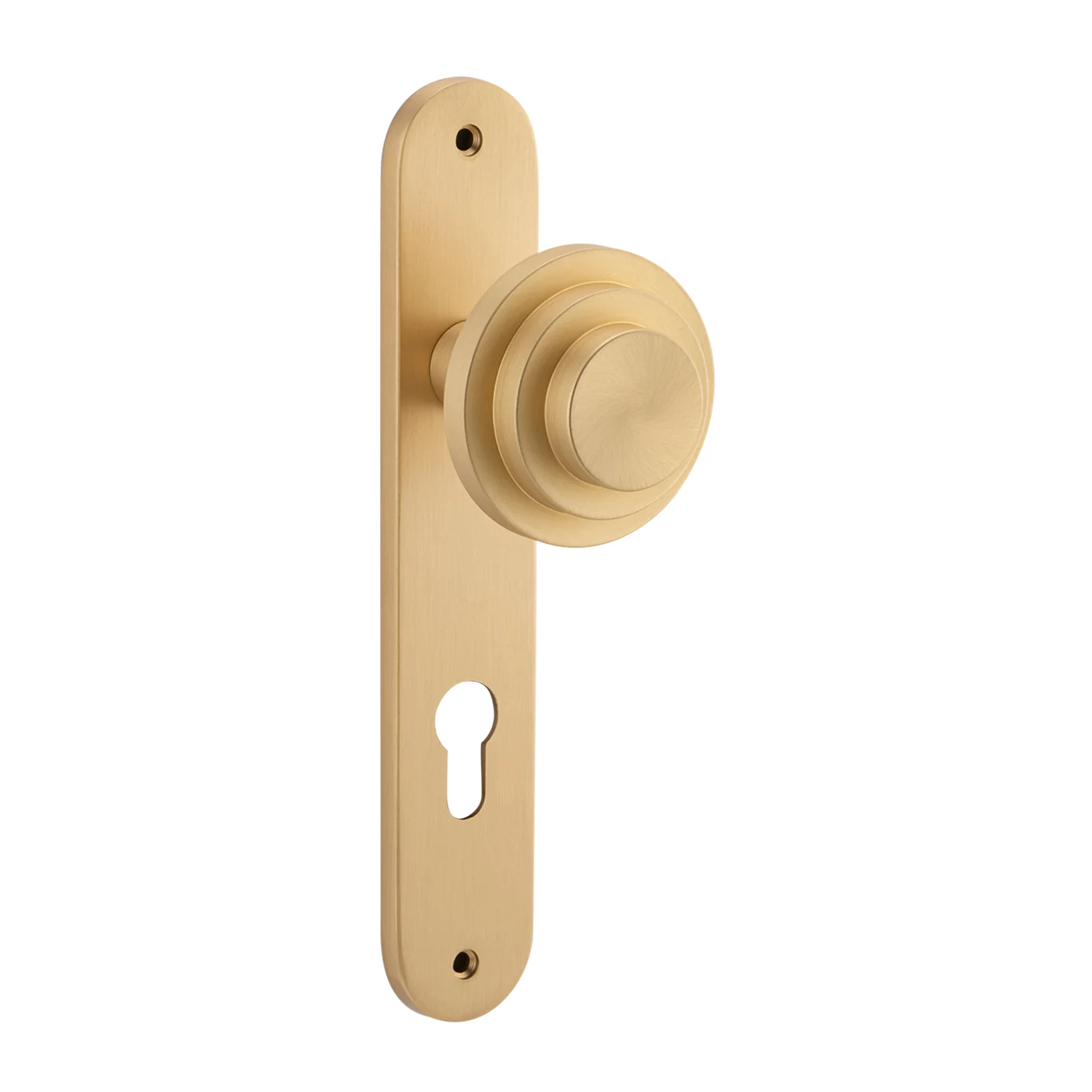 Bankston Sans Arc Zzzigurat Door Knob on Oval Backplate - Image 12