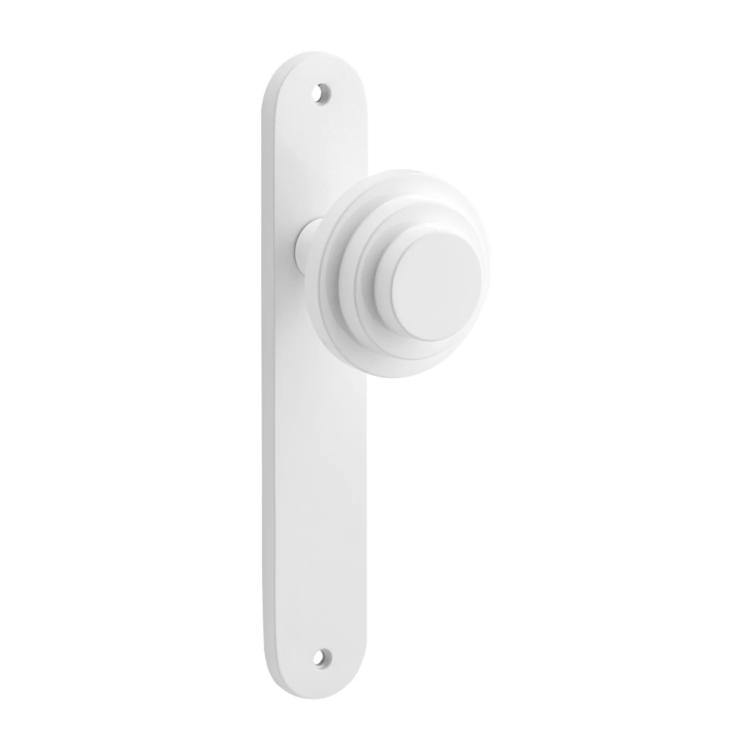 Bankston Sans Arc Zzzigurat Door Knob on Oval Backplate - Image 14