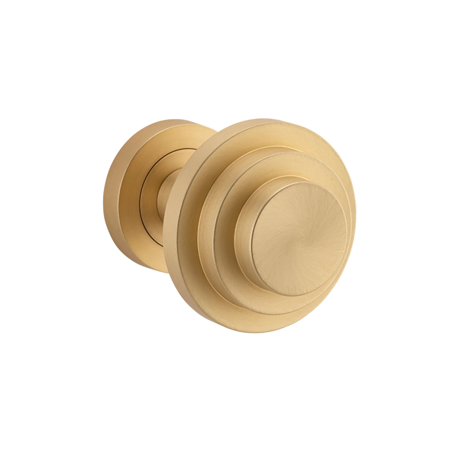 Bankston Sans Arc Zzzigurat Door Knob on Round Rose - Image 4