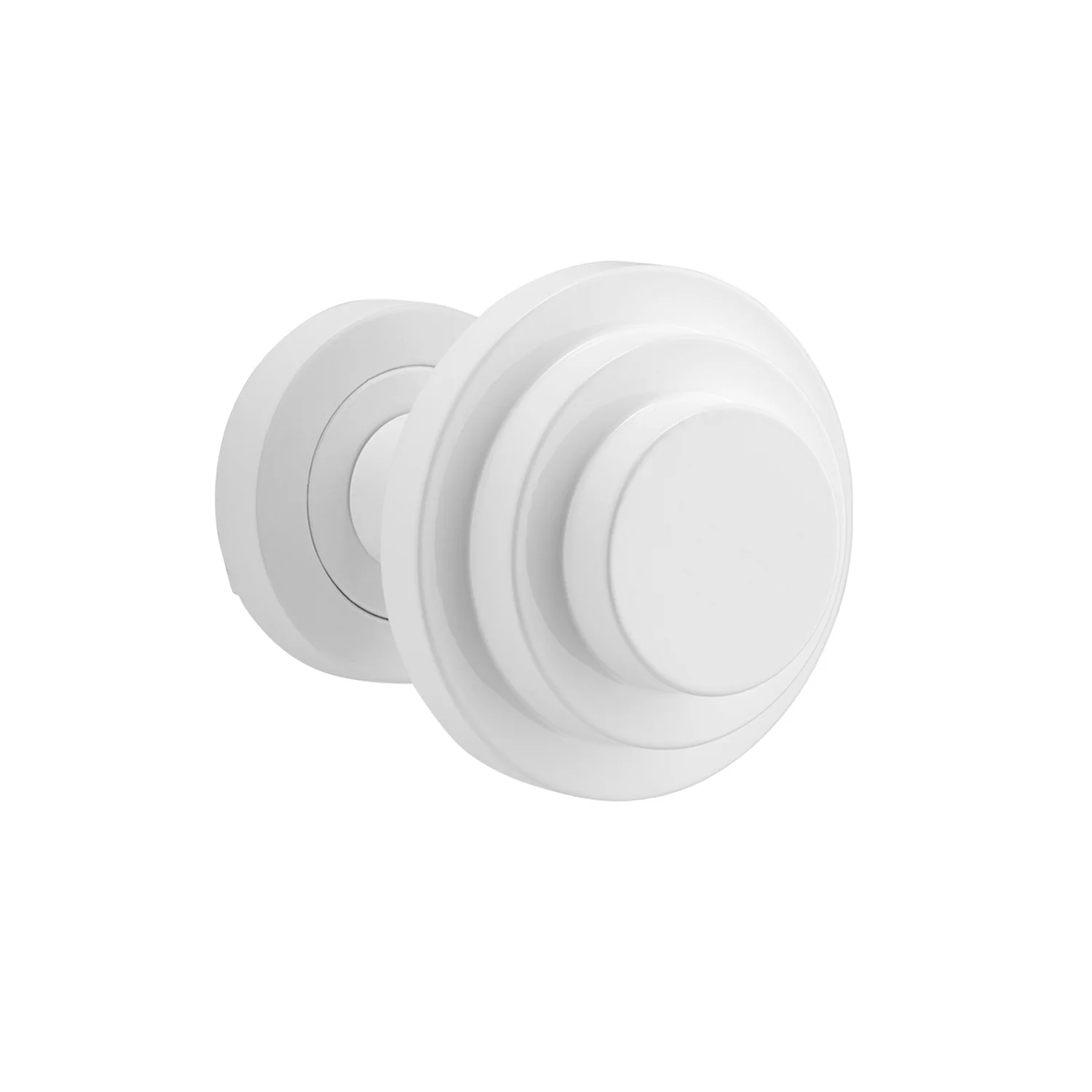 Bankston Sans Arc Zzzigurat Door Knob on Round Rose - Image 6