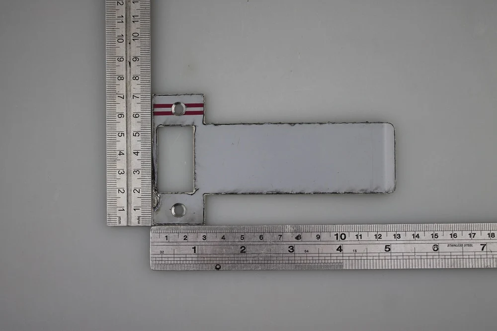 BDS 09351135  Extended Striker Plate70x100mm Stainless Steel - Image 3