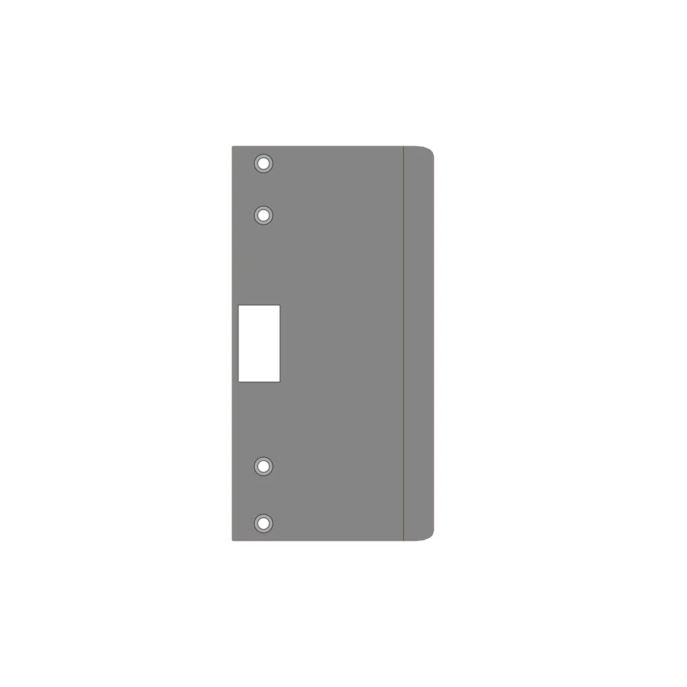 BDS Extended EX Striker Plate 180x75mm SS Suits 3572 Mortice Locks 09351162