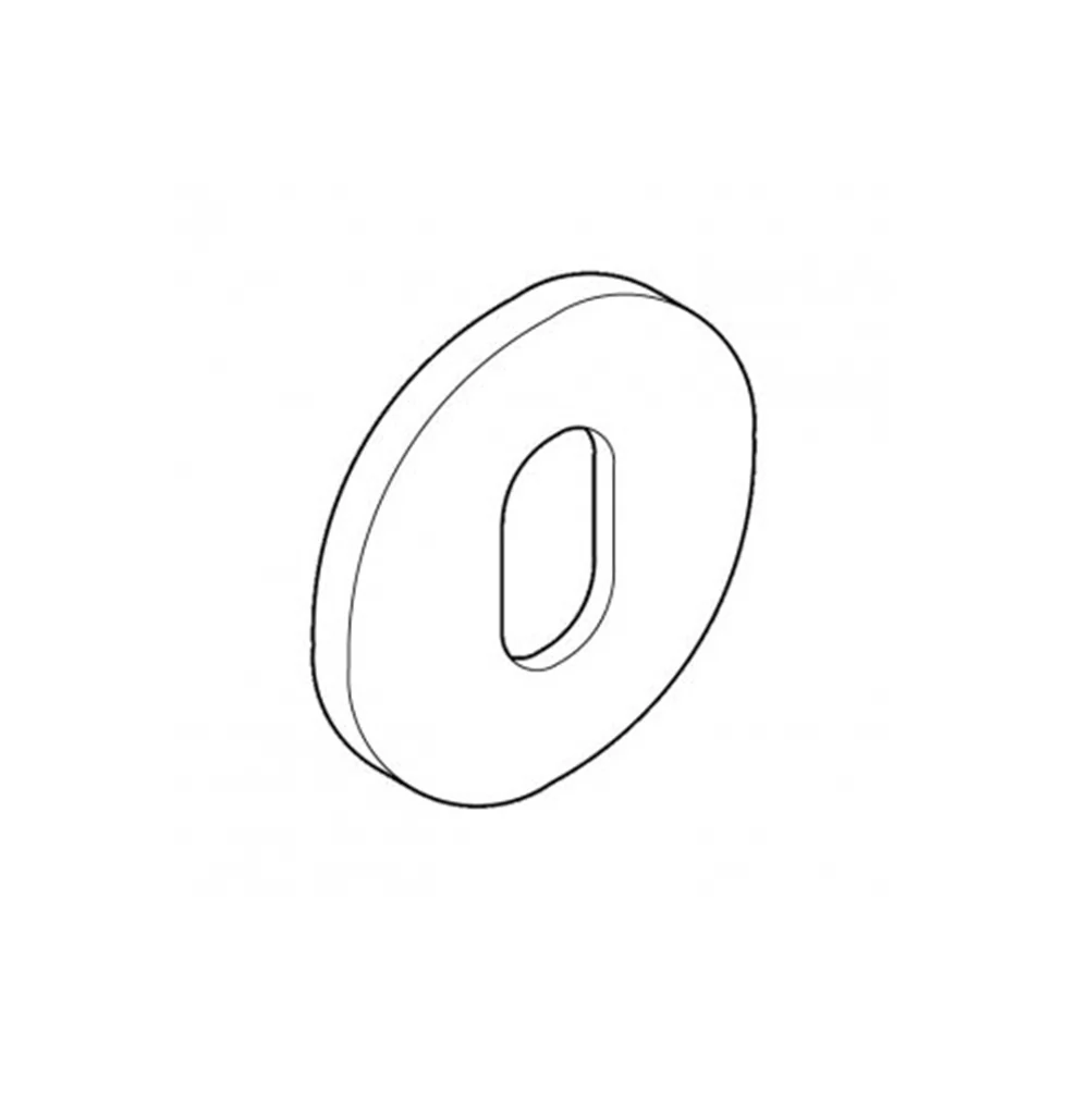 BDS SP590R65 Scar Plate Round Hole with Double Sided Tape